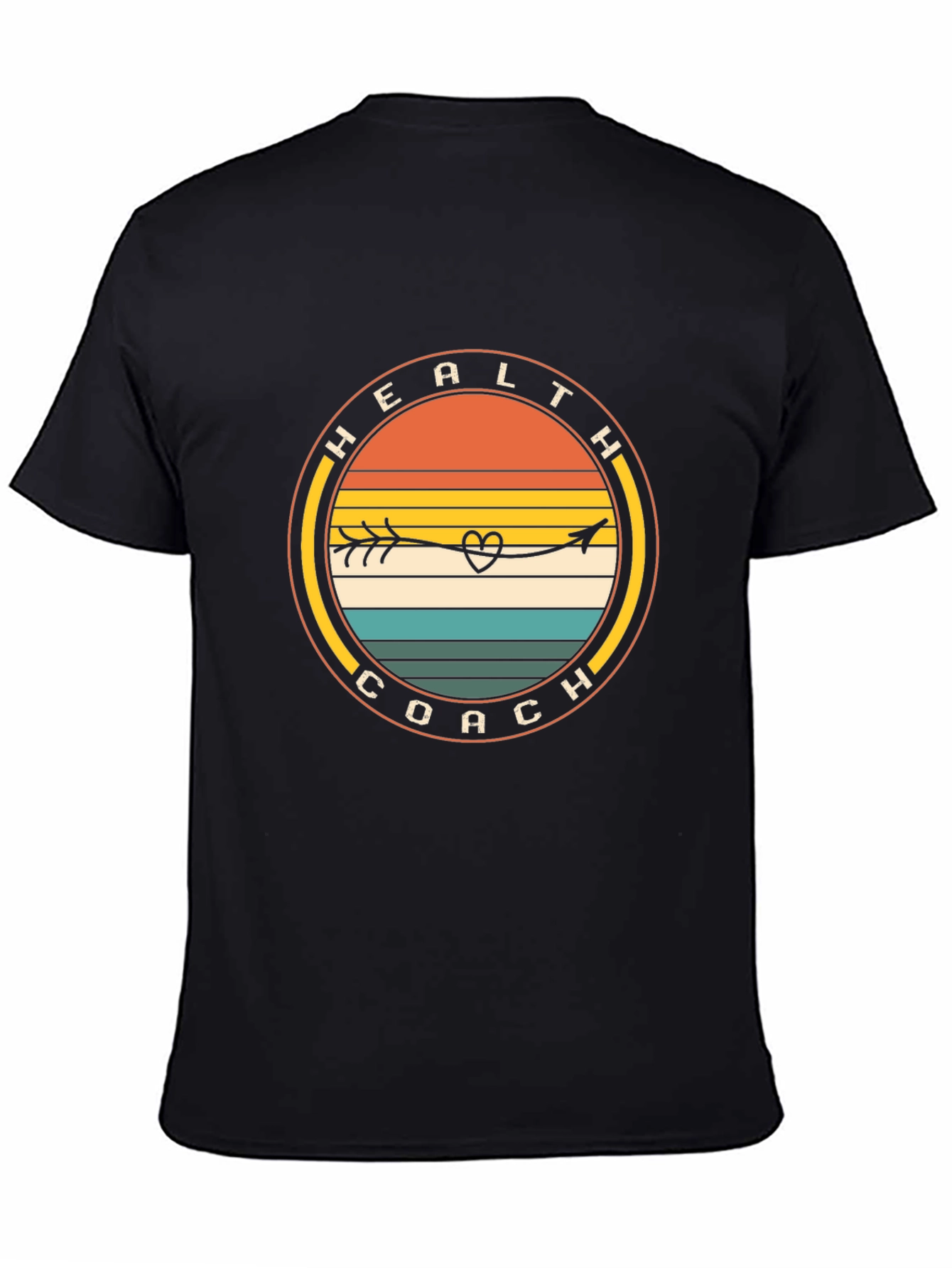 Health Coach Arrow Heart T-Shirt