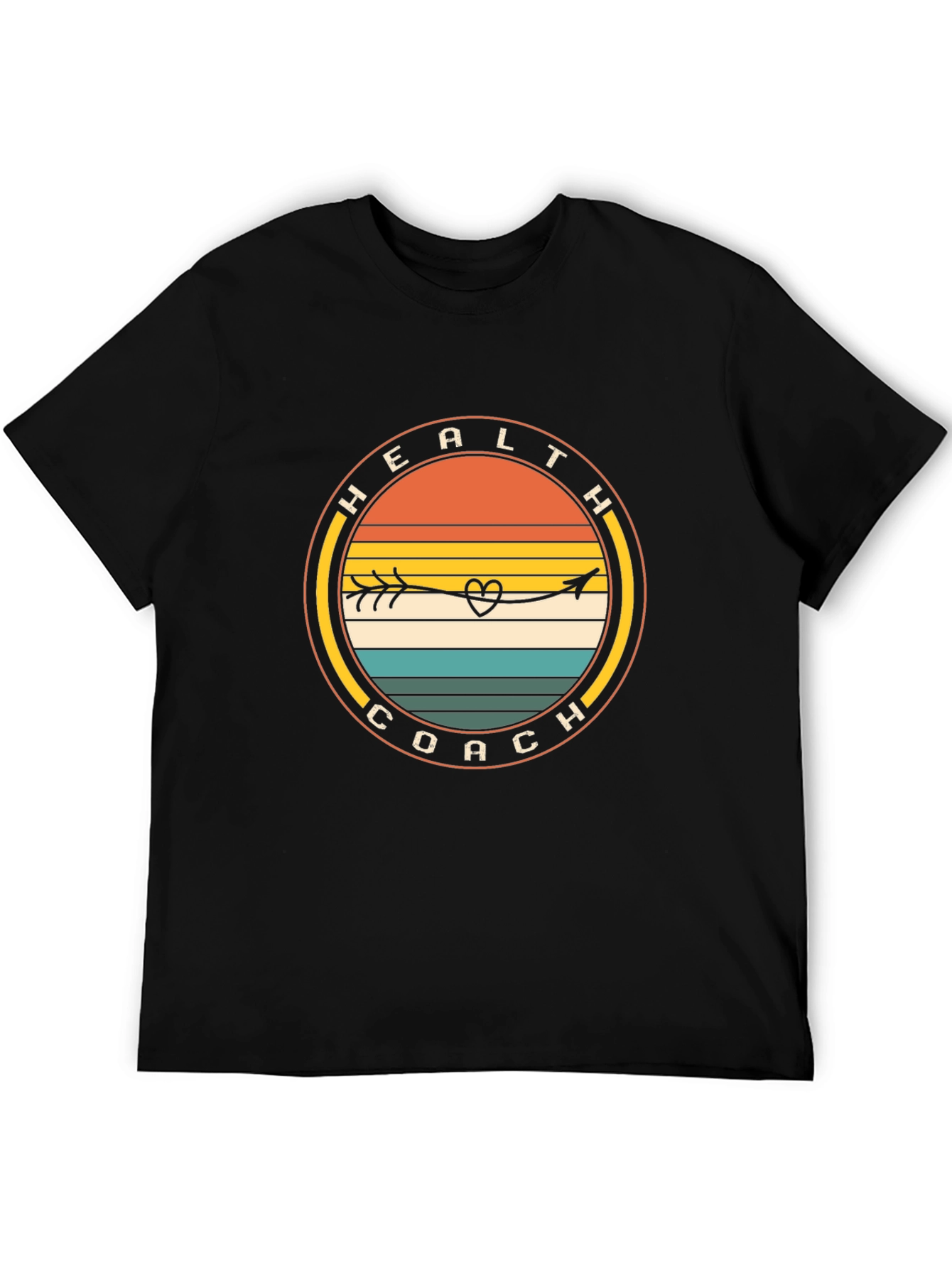 Health Coach Arrow Heart T-Shirt