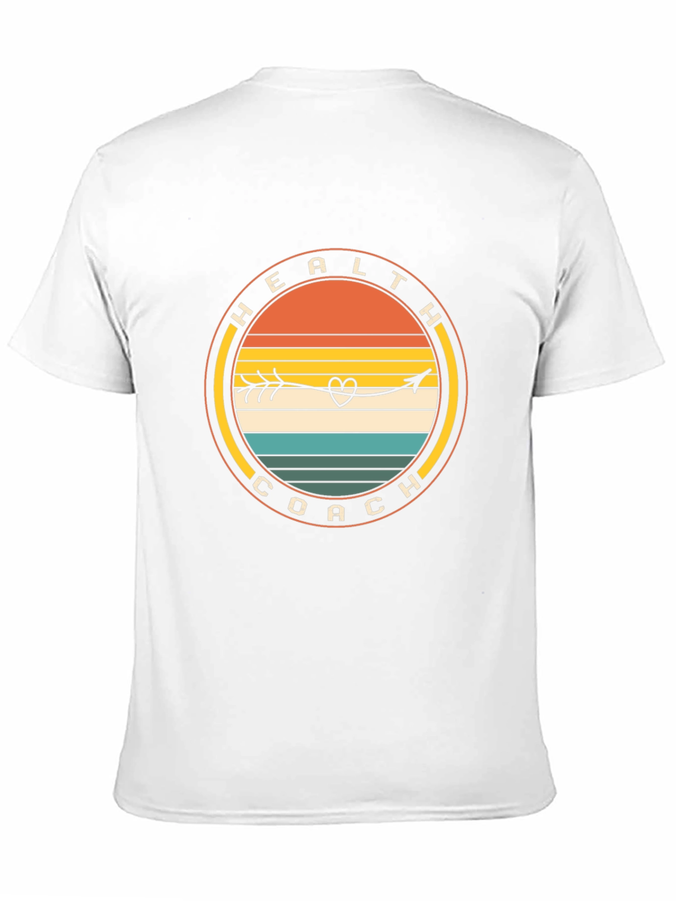 Health Coach Arrow Heart T-Shirt