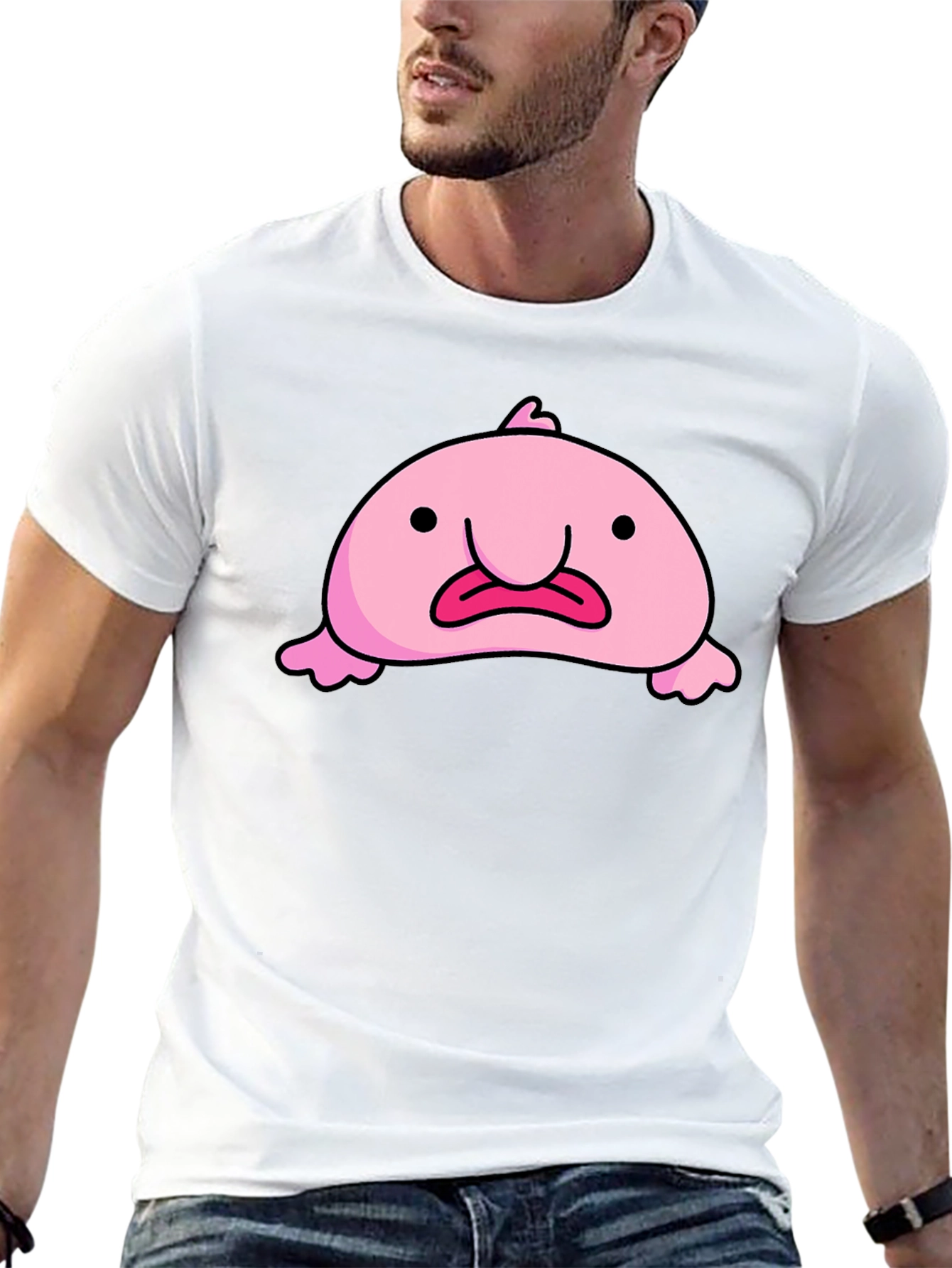 Blobfish Graphic Tee - Funny Animal T-Shirt