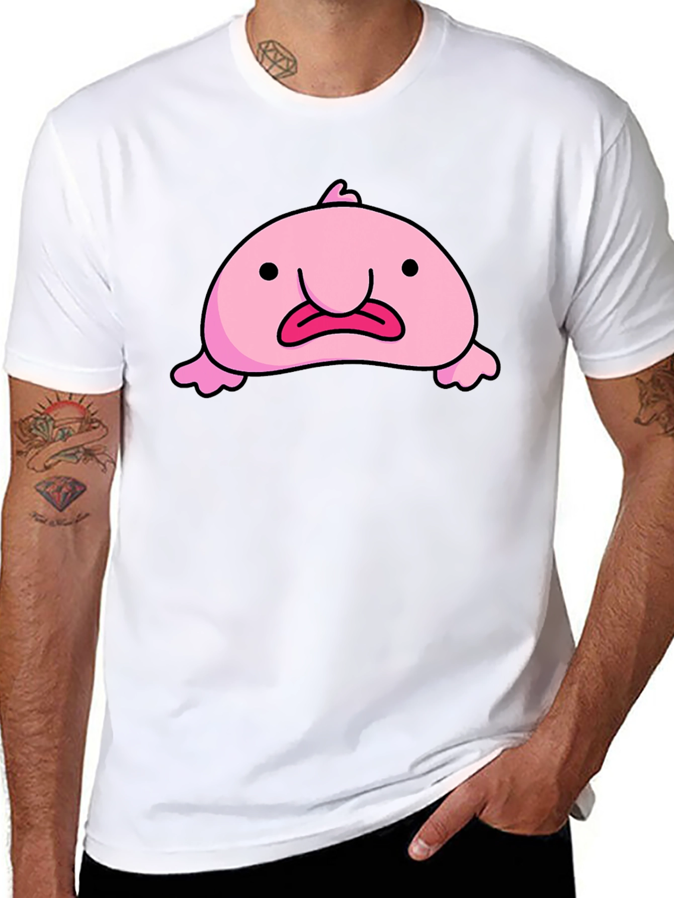 Blobfish Graphic Tee - Funny Animal T-Shirt