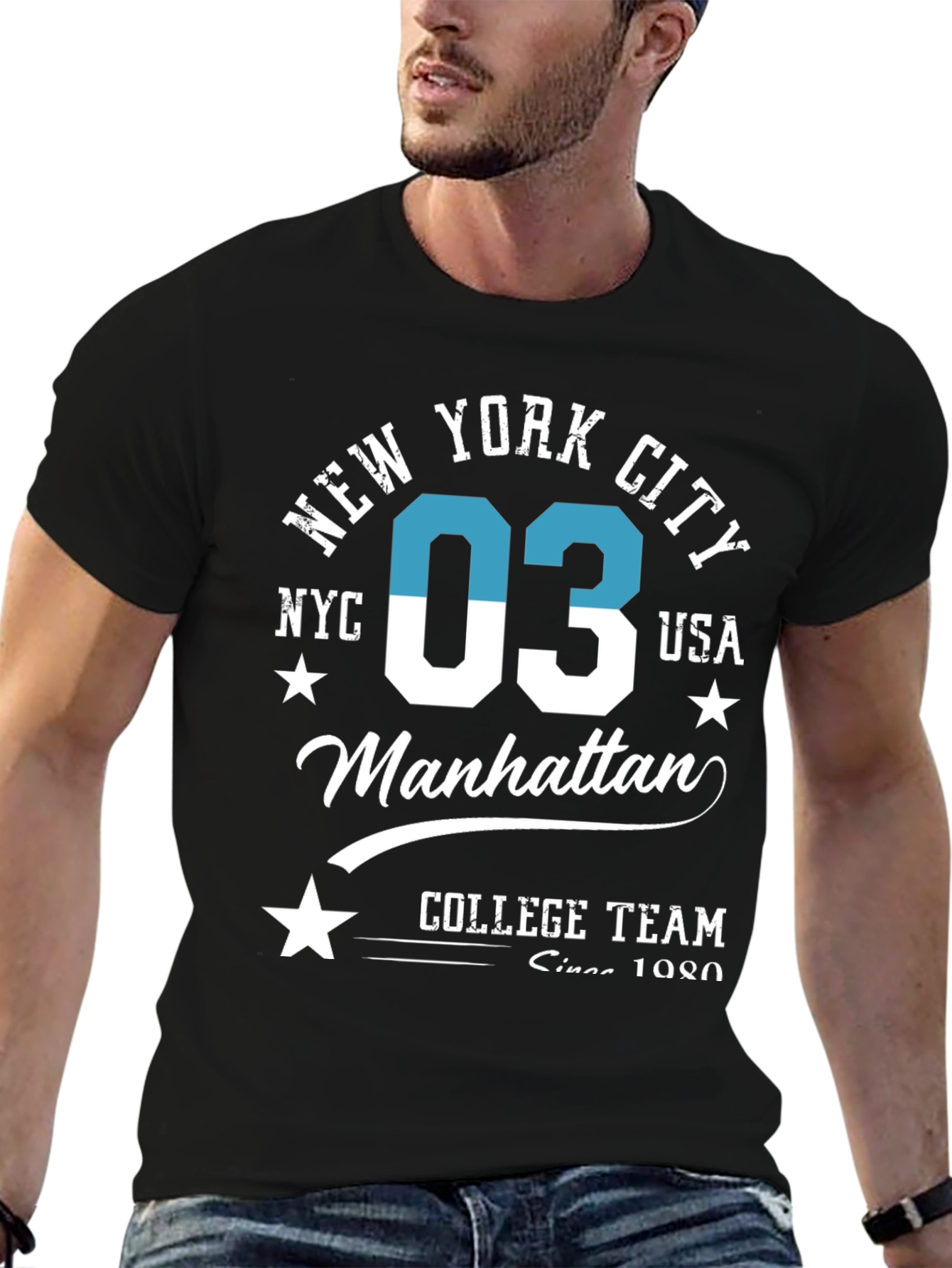 NYC Manhattan College Team T-Shirt