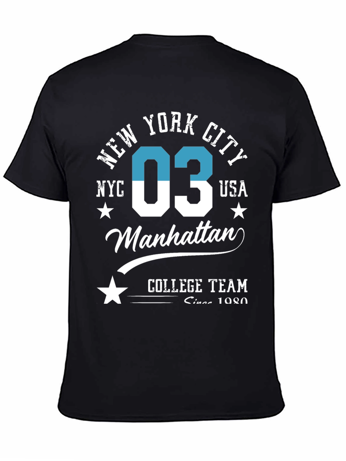 NYC Manhattan College Team T-Shirt