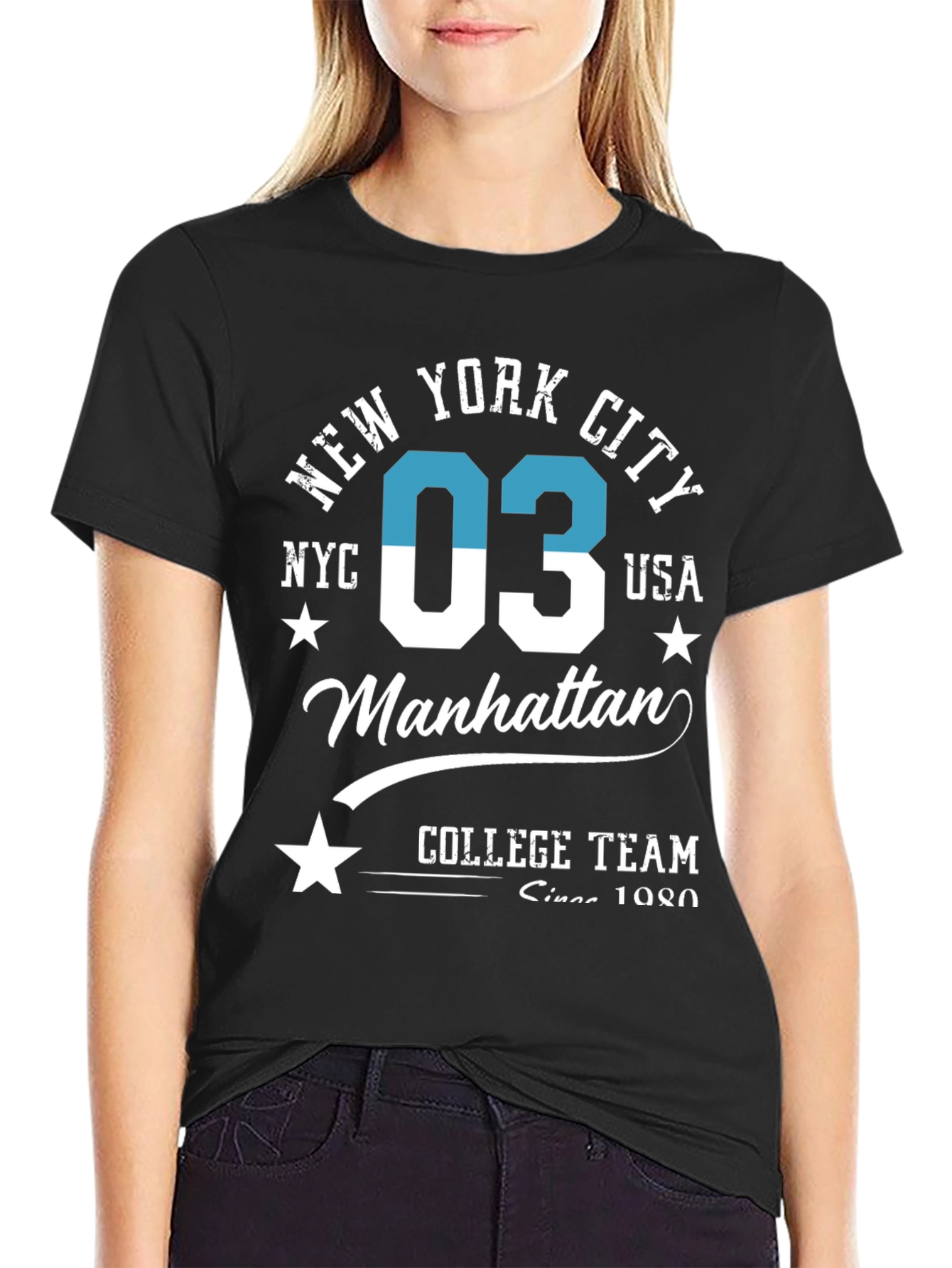 NYC Manhattan College Team T-Shirt