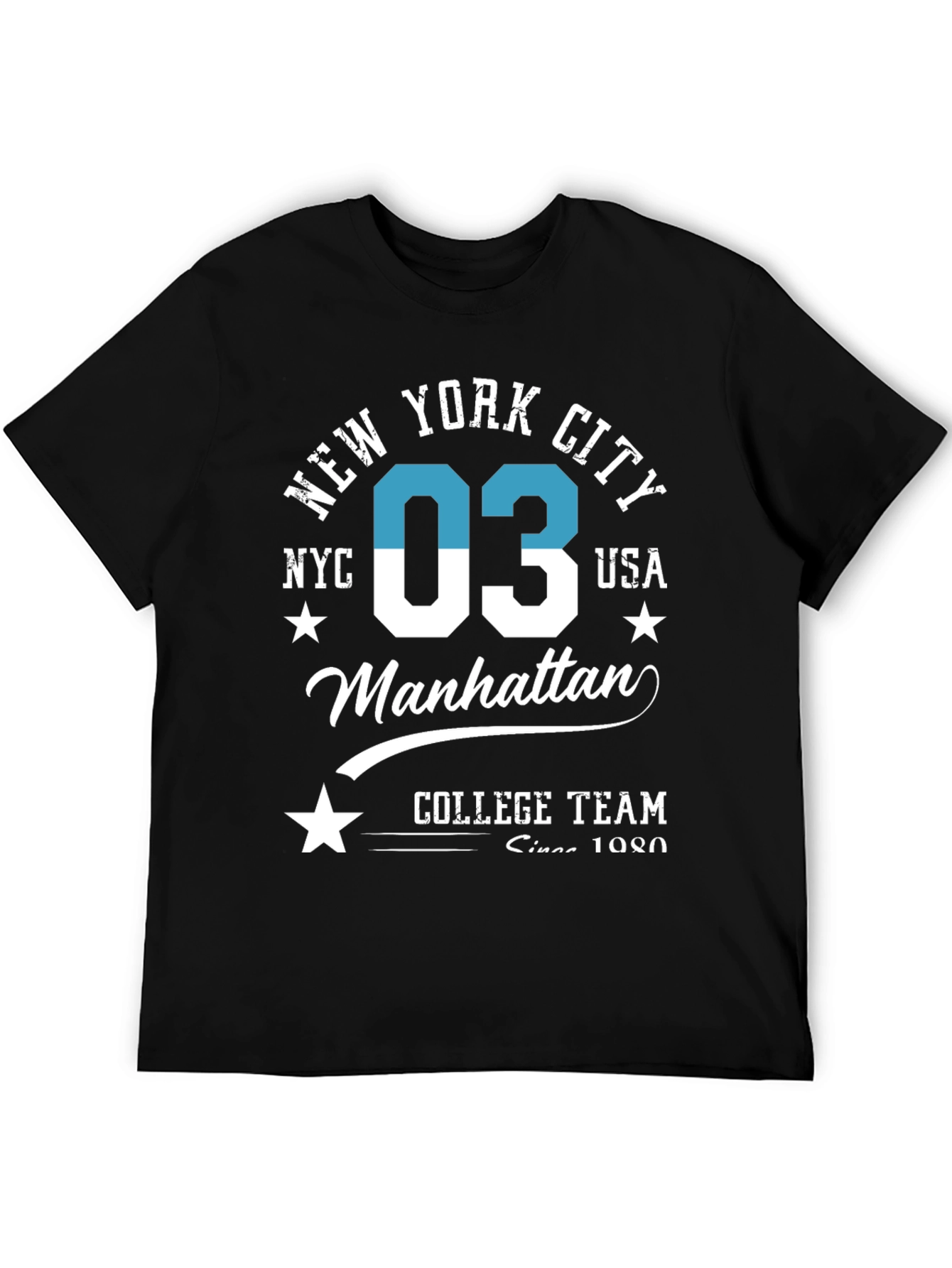 NYC Manhattan College Team T-Shirt