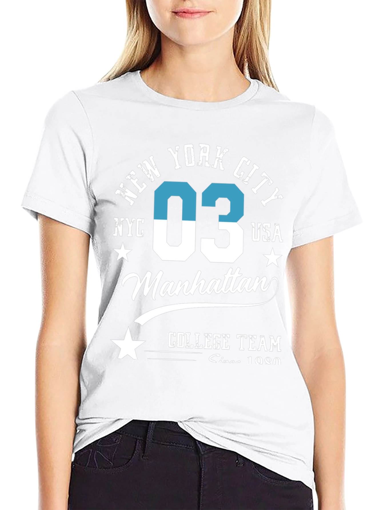 NYC Manhattan College Team T-Shirt