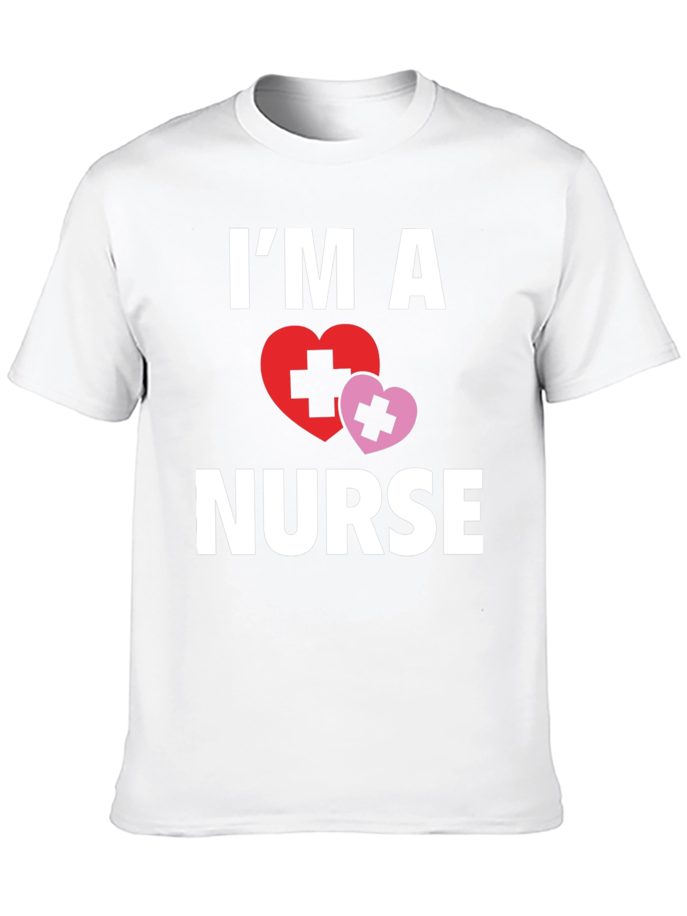 Im A Nurse T-Shirt with Heart Graphic