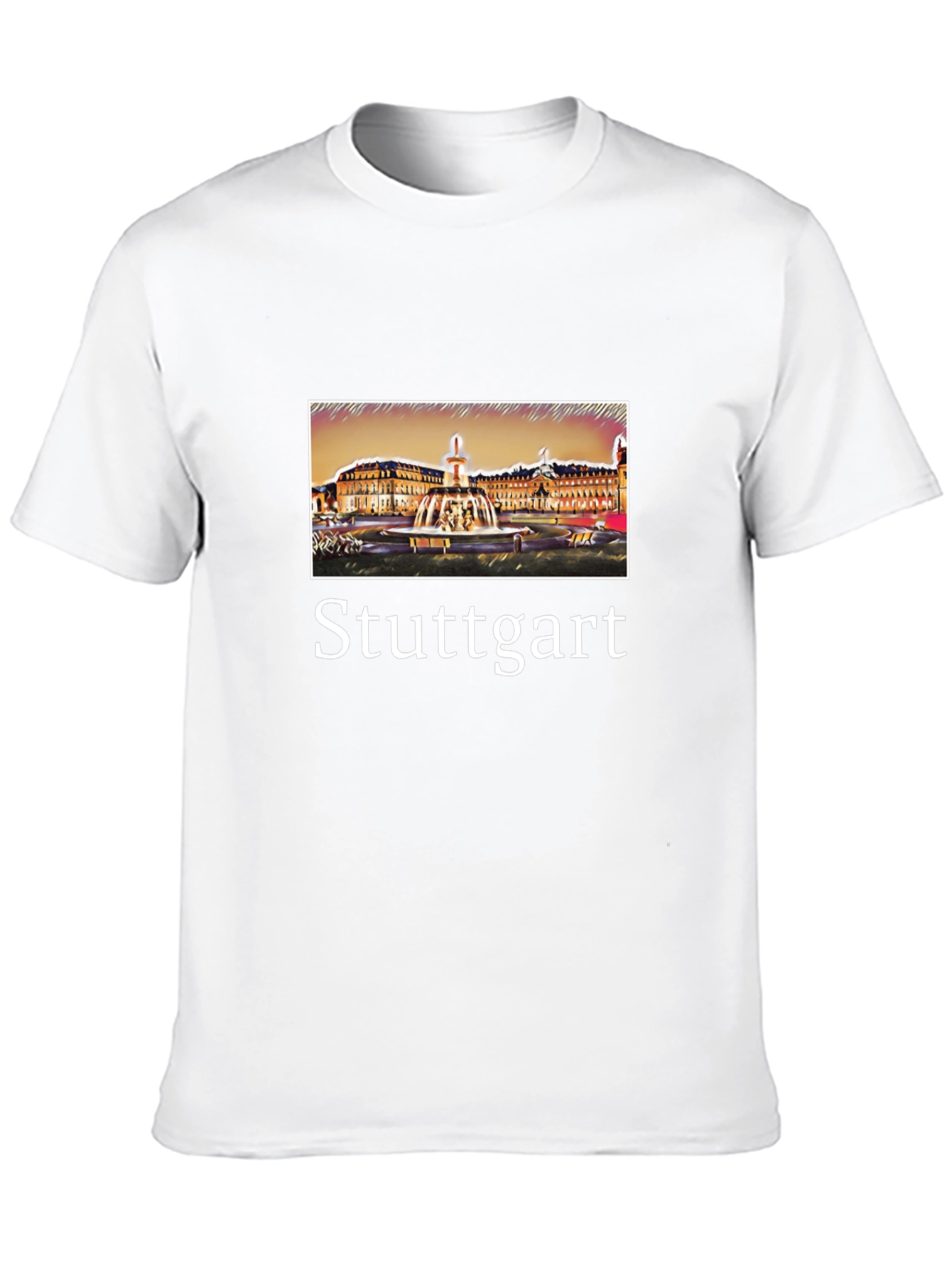 Stuttgart Germany Cityscape T-Shirt