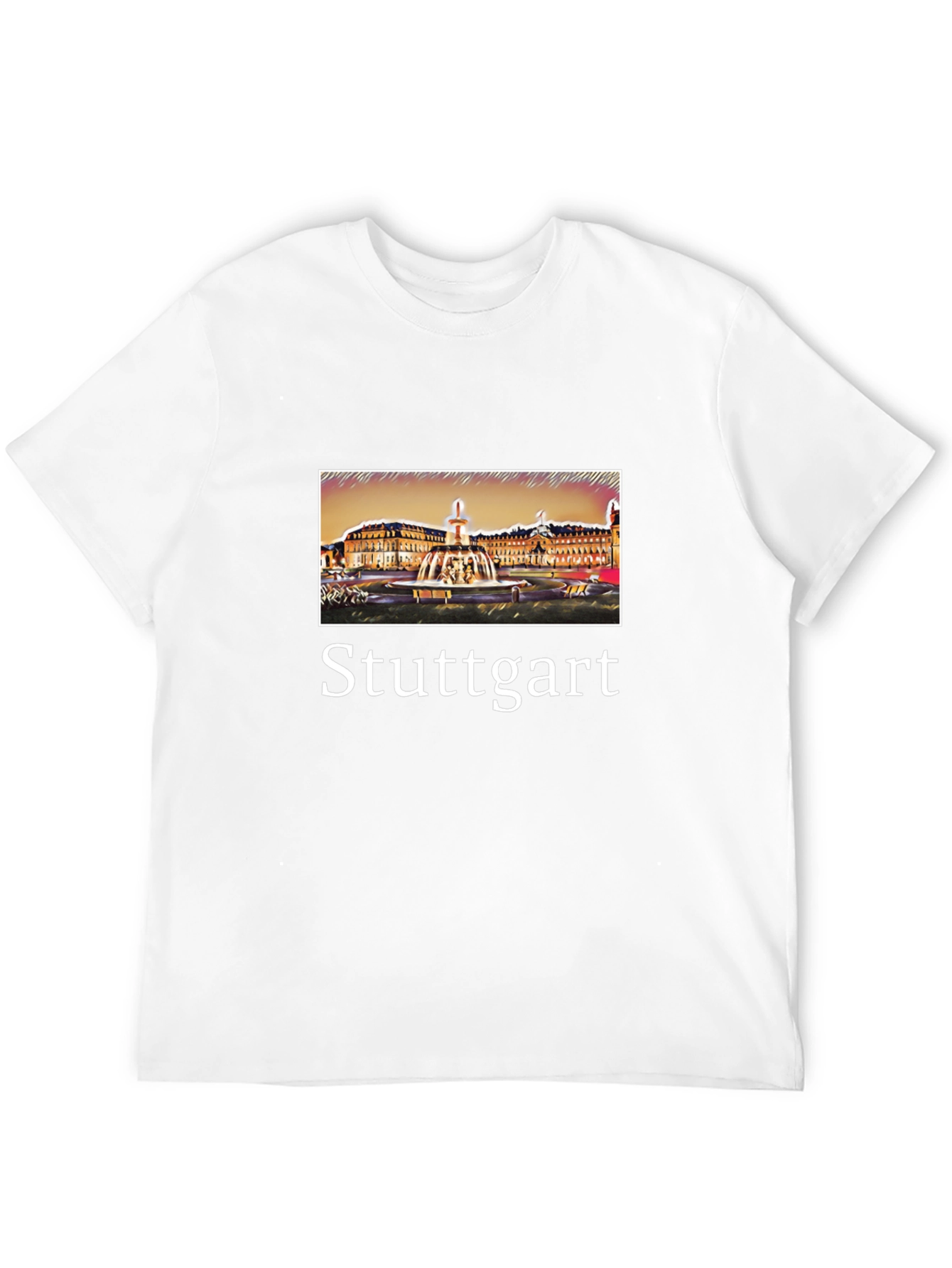 Stuttgart Germany Cityscape T-Shirt