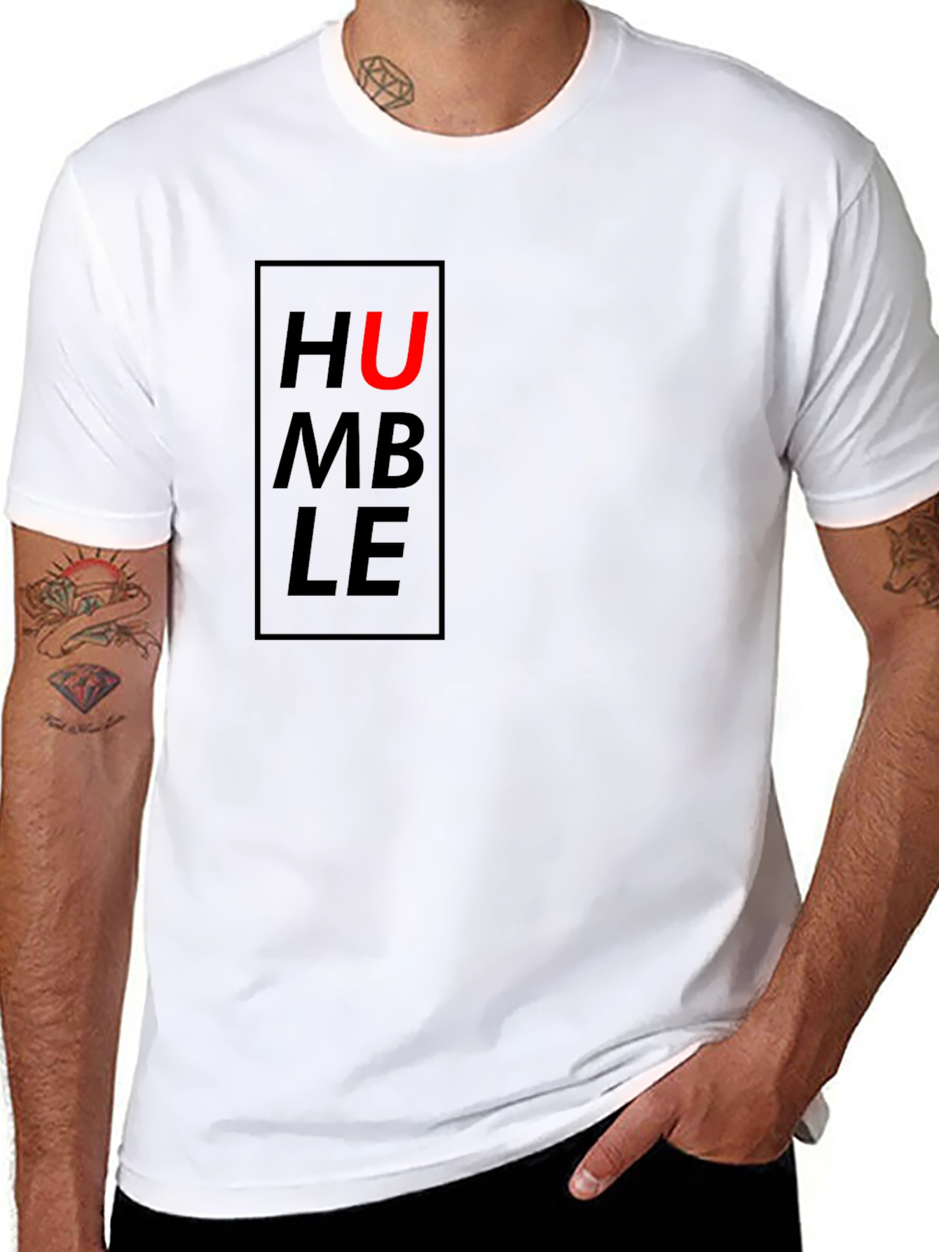 Humble Graphic Black T-Shirt