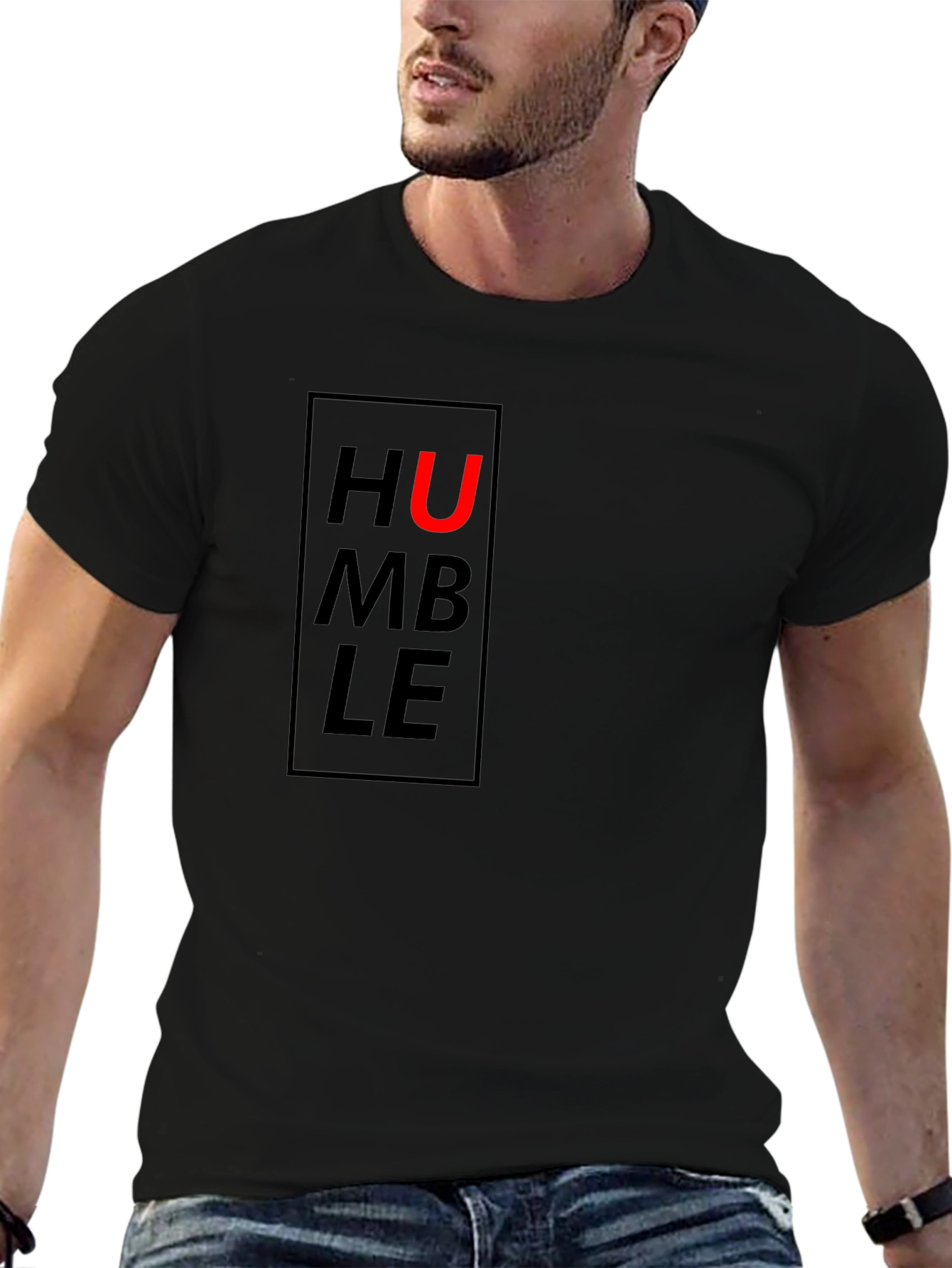 Humble Graphic Black T-Shirt