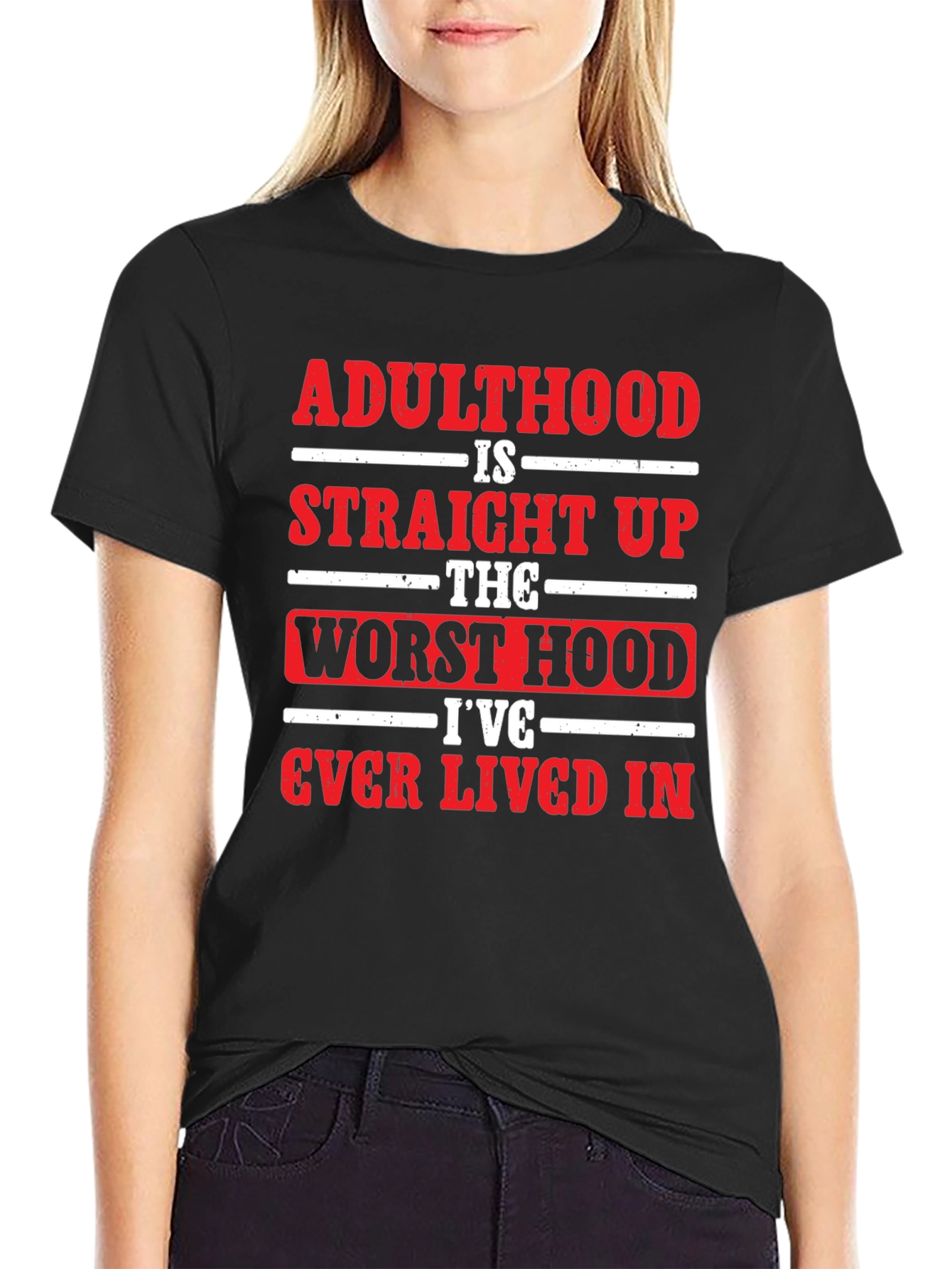 Adulthood Humor T-Shirt