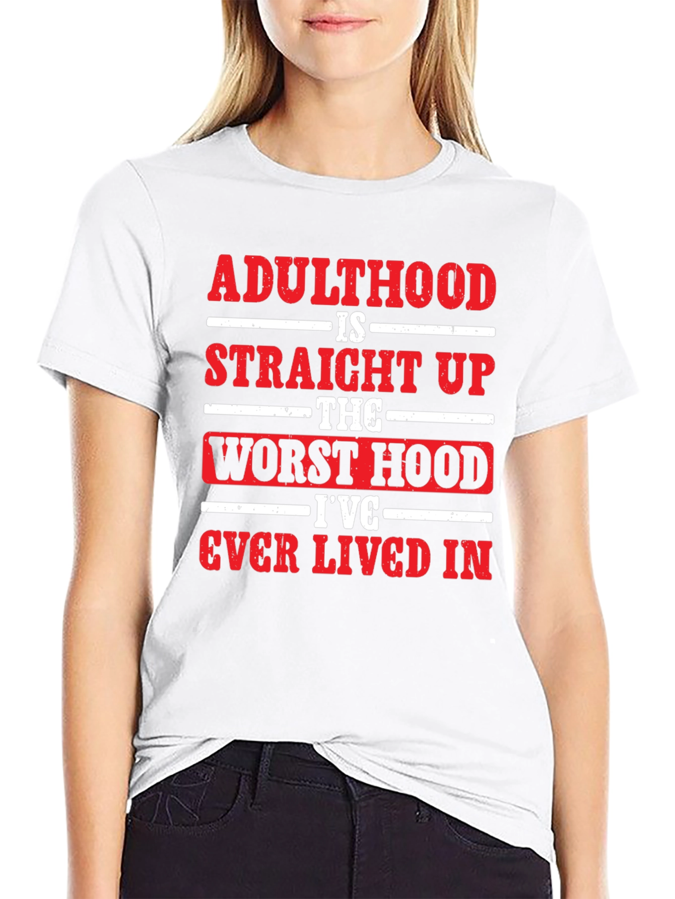 Adulthood Humor T-Shirt