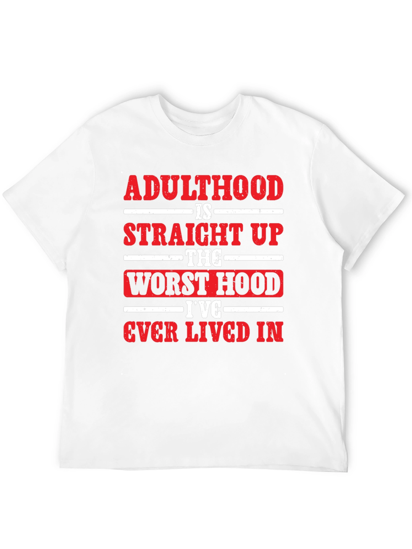Adulthood Humor T-Shirt