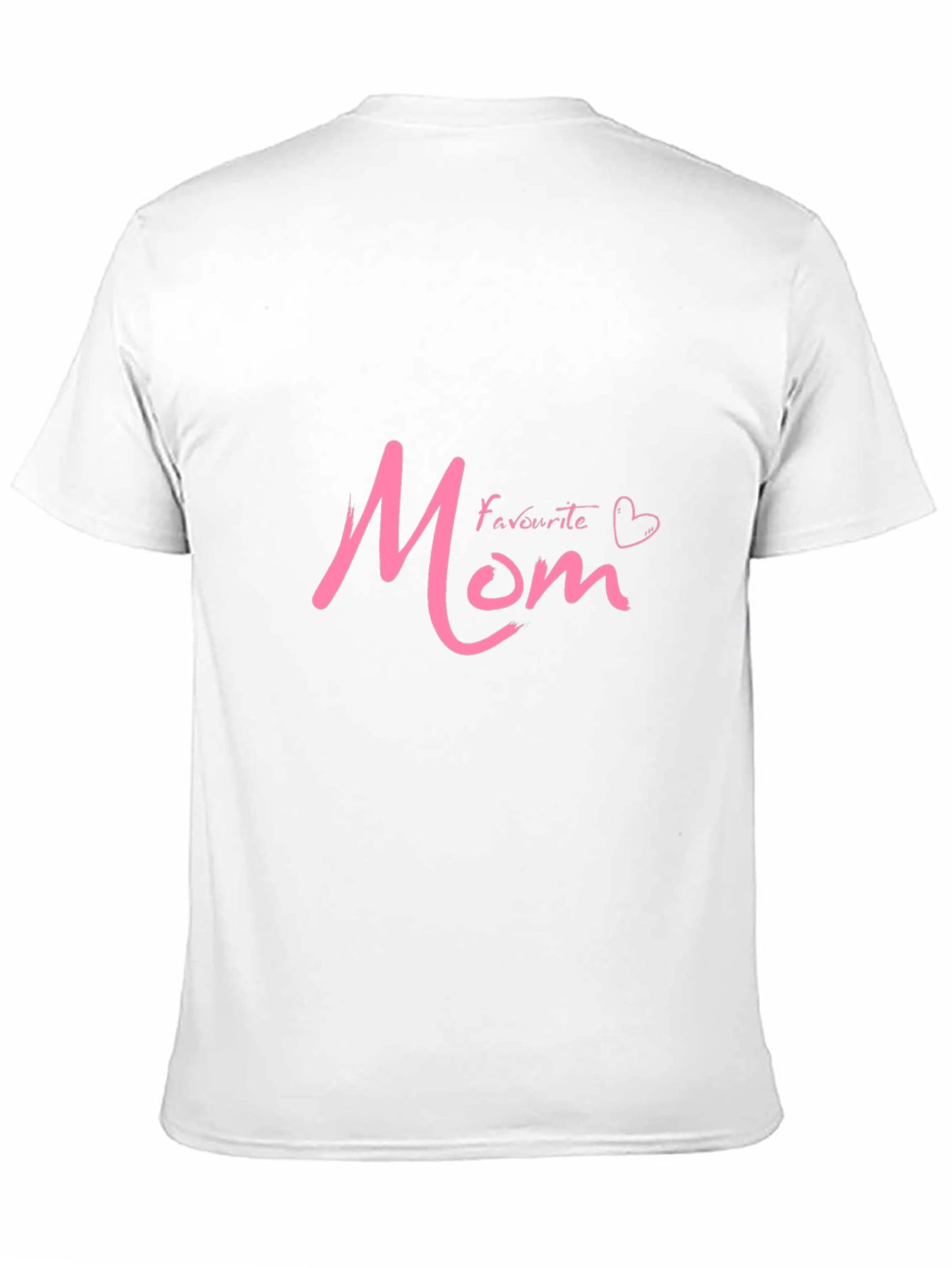 Favorite Mom T-Shirt - Pink Graphic Tee
