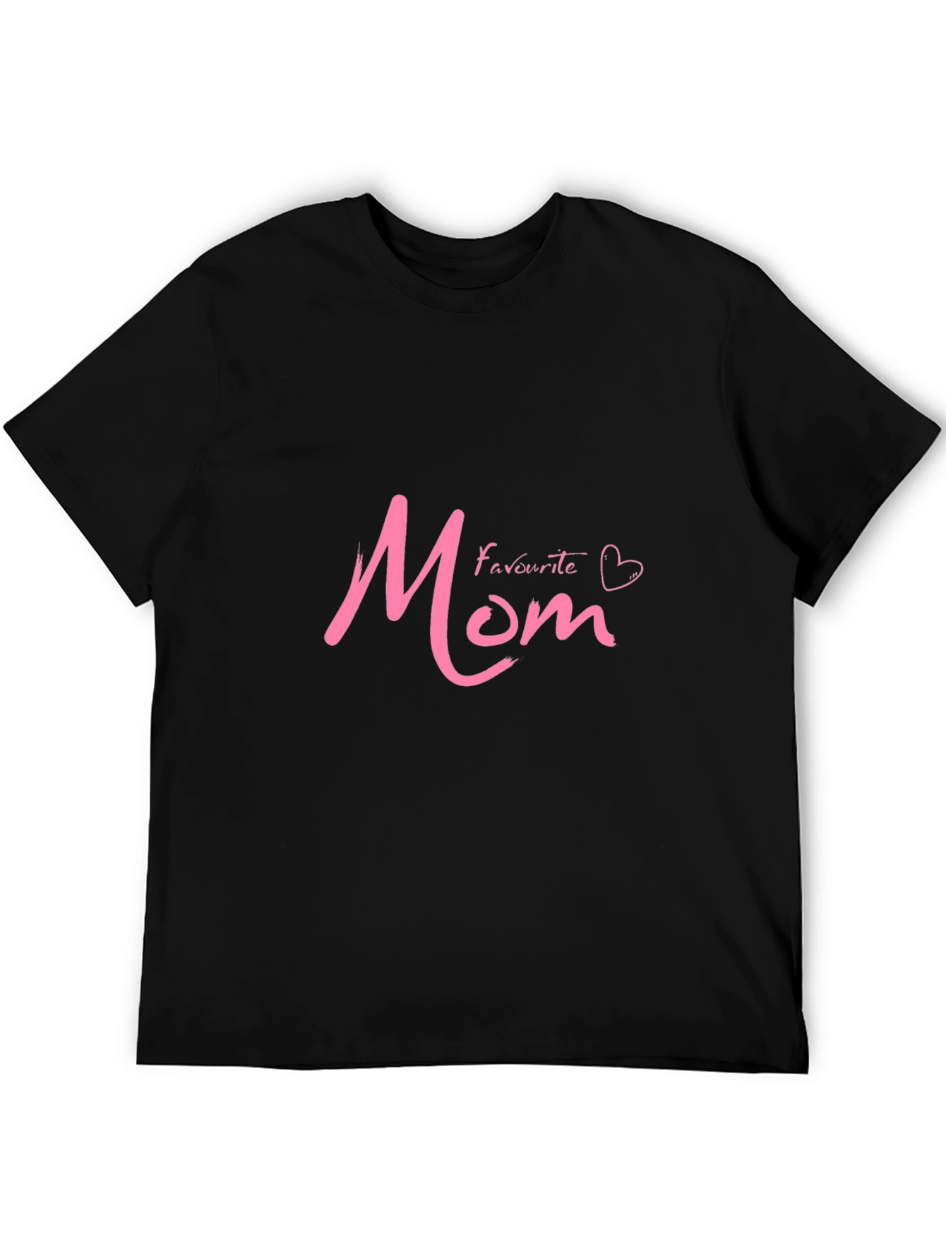 Favorite Mom T-Shirt - Pink Graphic Tee