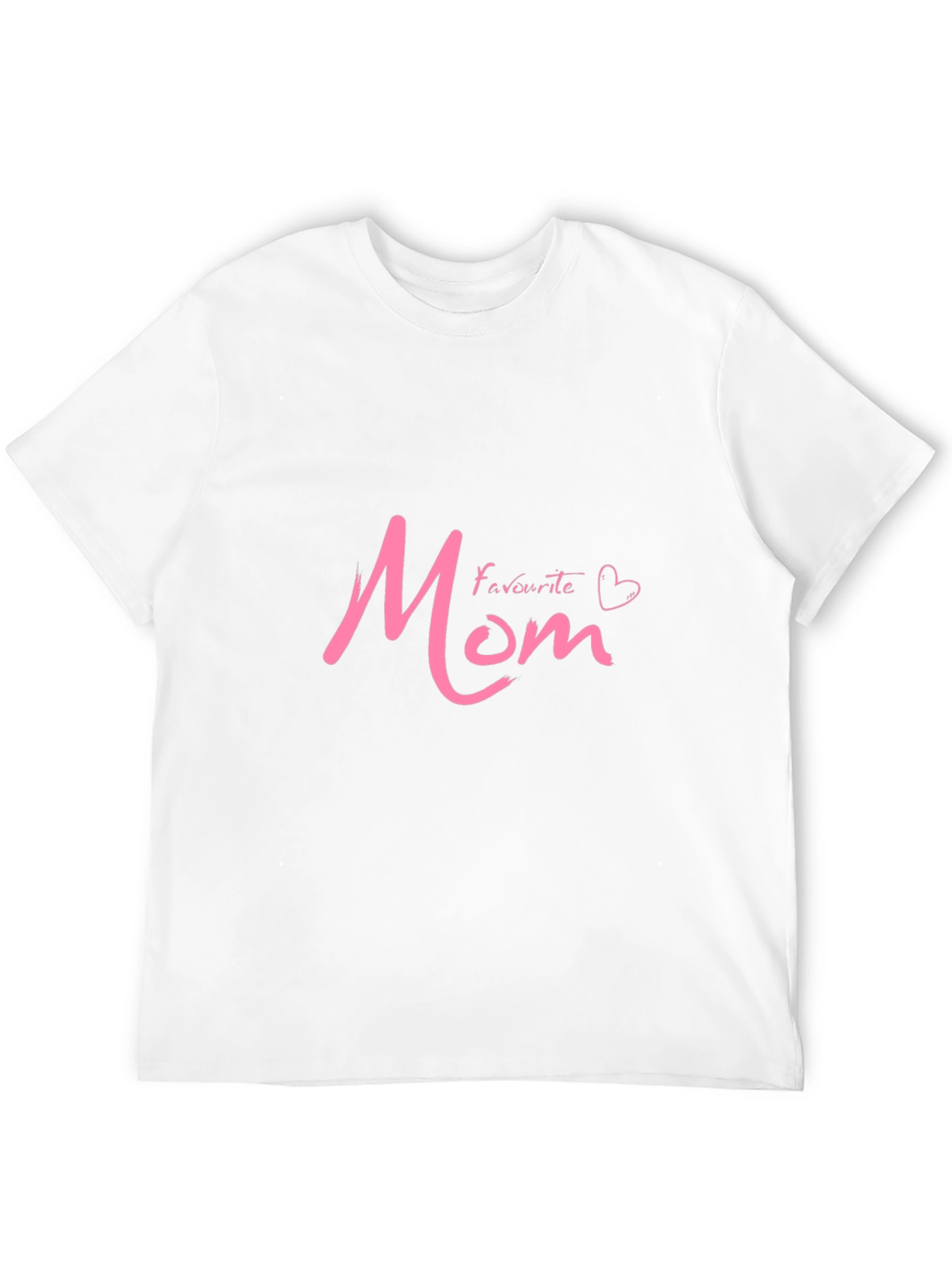 Favorite Mom T-Shirt - Pink Graphic Tee