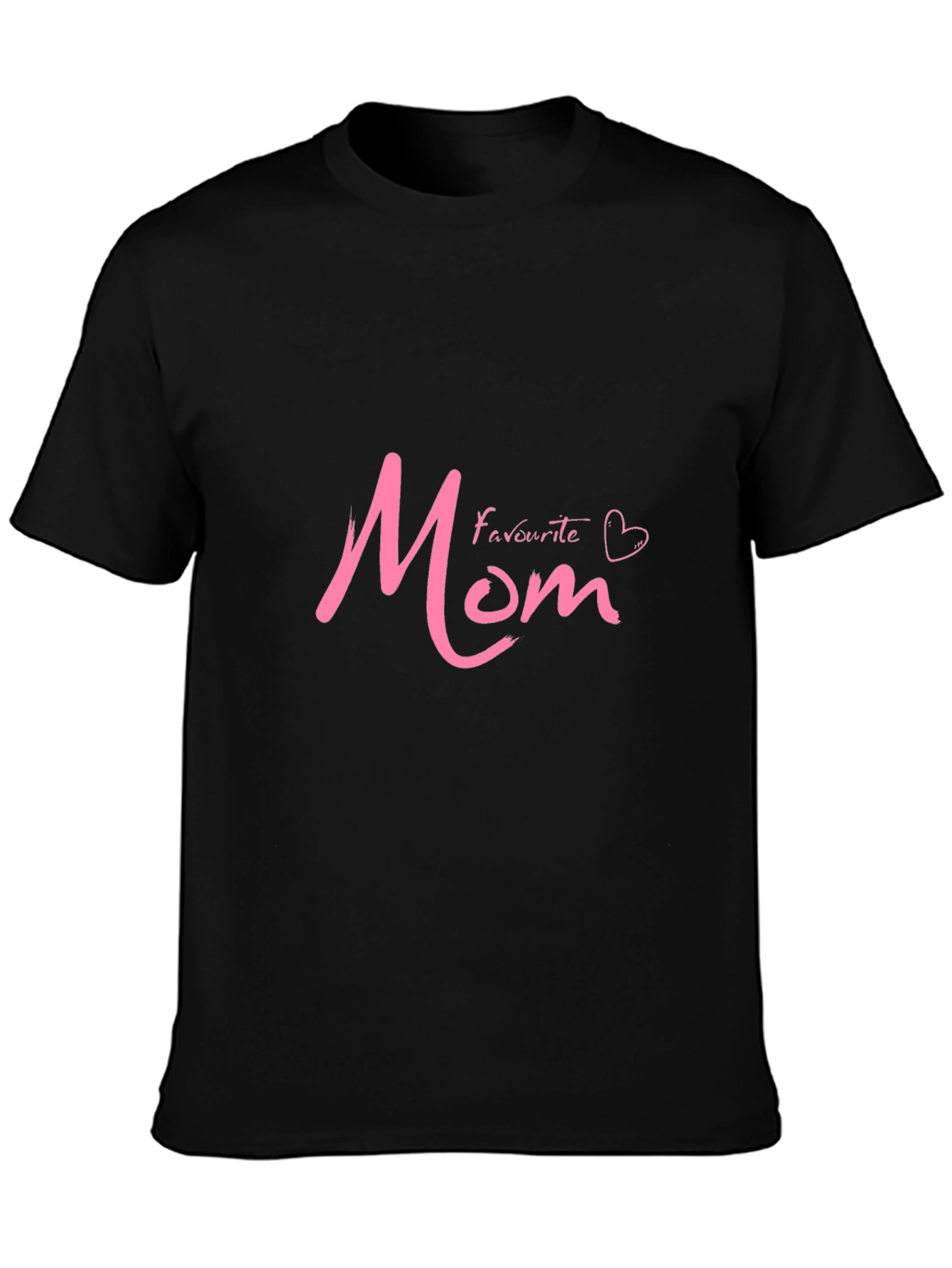 Favorite Mom T-Shirt - Pink Graphic Tee