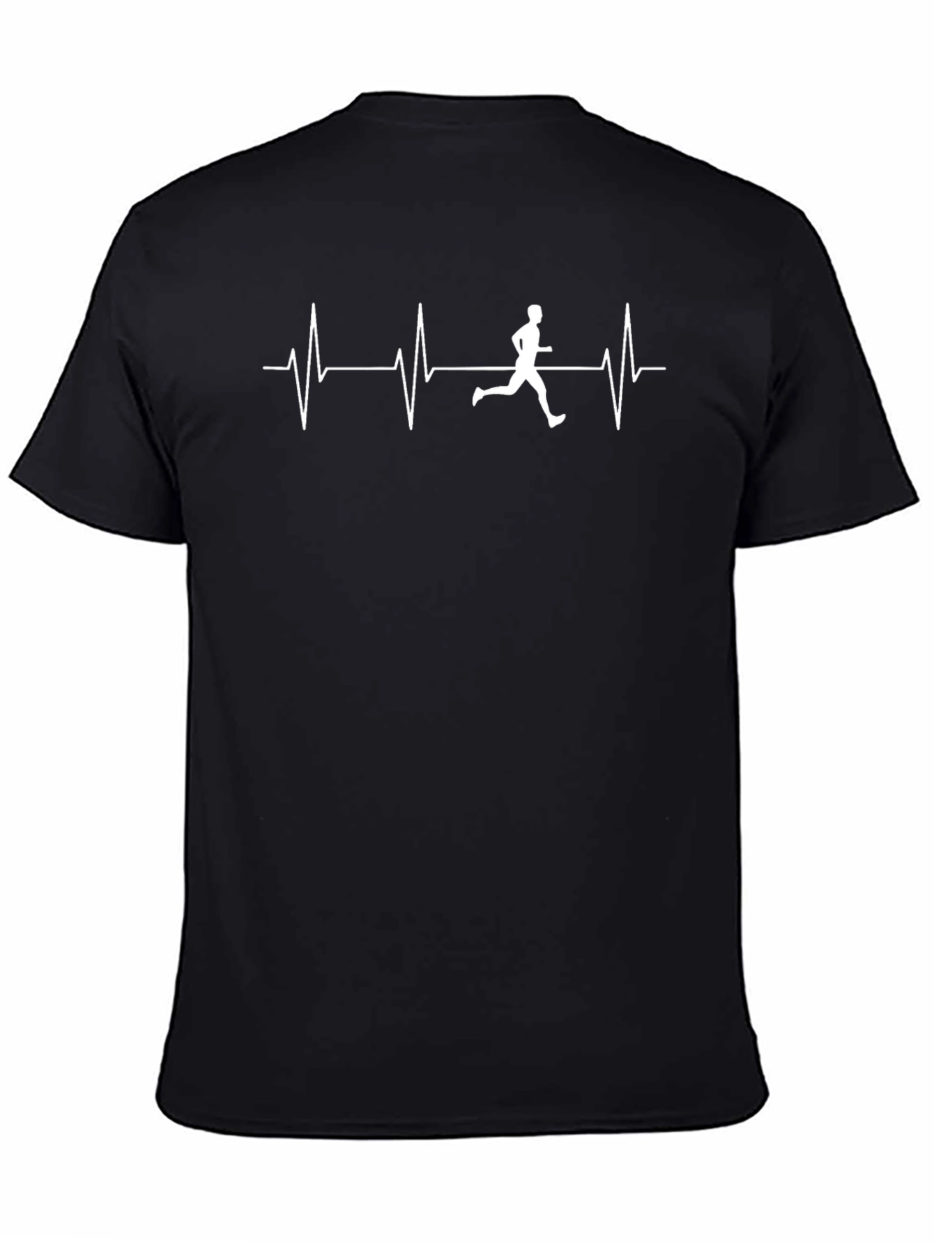 Running Heartbeat T-Shirt - Active Lifestyle Tee