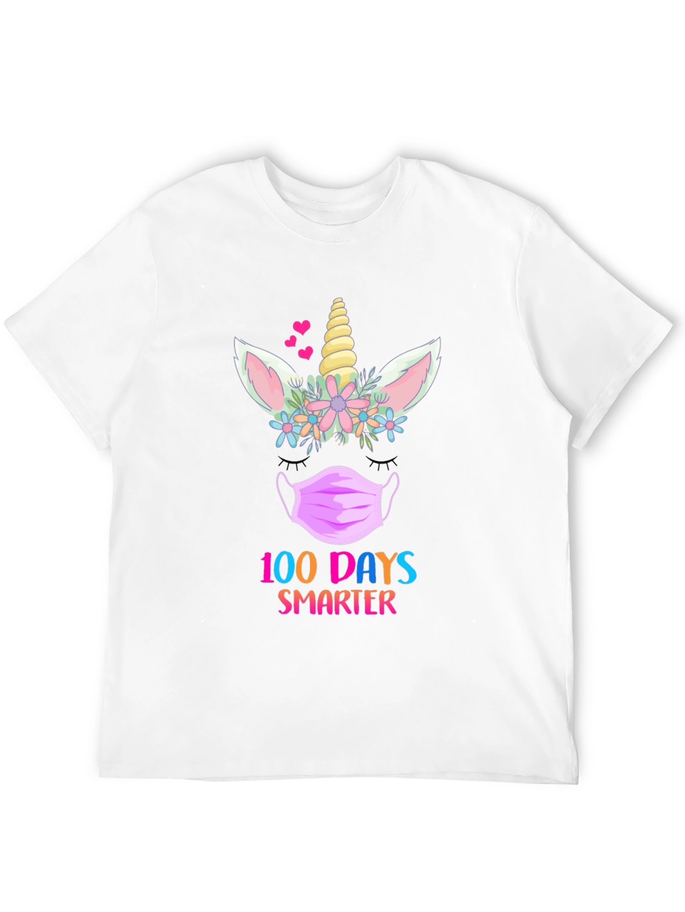100 Days Smarter Unicorn T-Shirt