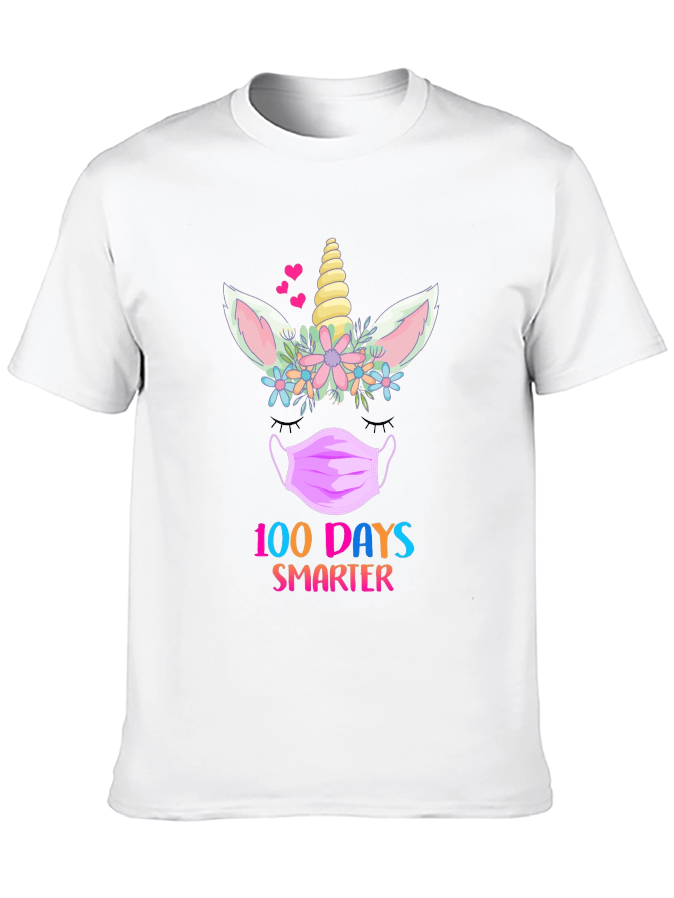 100 Days Smarter Unicorn T-Shirt