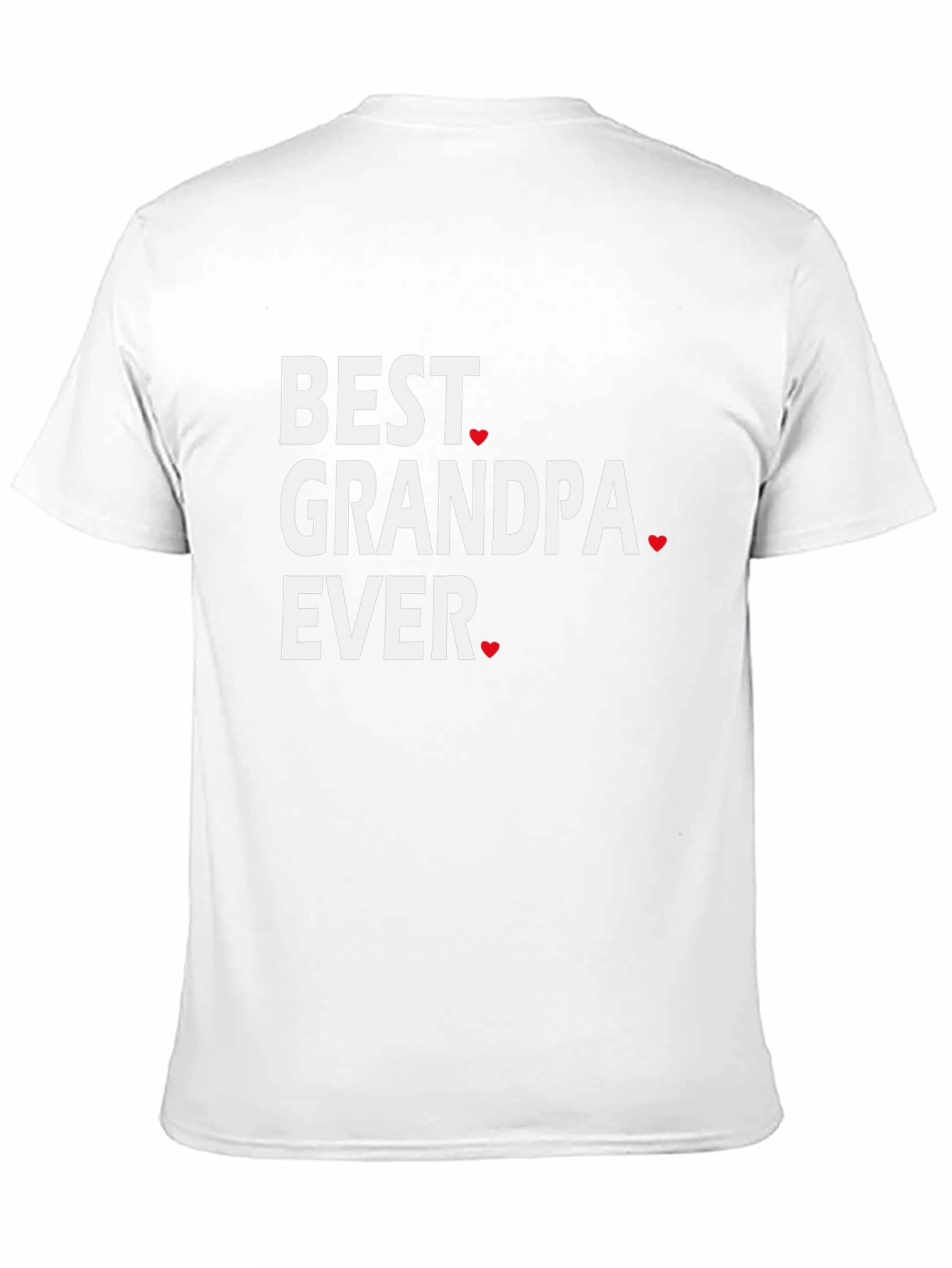 Best Grandpa Ever Black T-Shirt