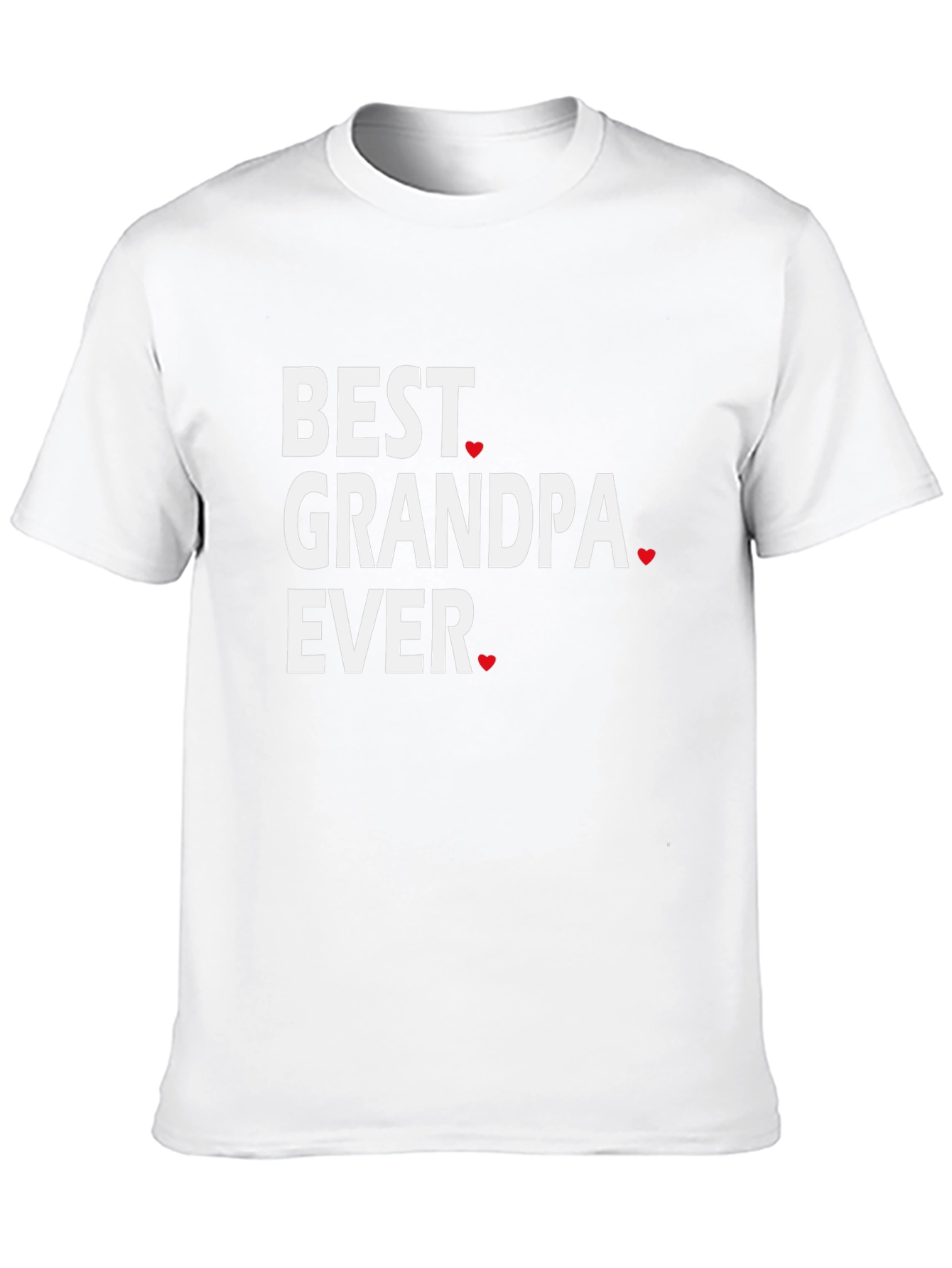 Best Grandpa Ever Black T-Shirt