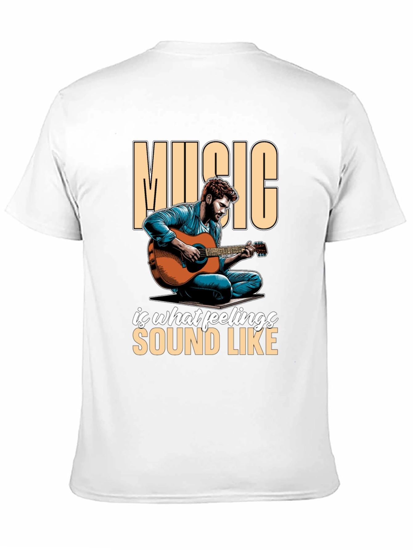 Music is What Feelings Sound Like T-Shirt