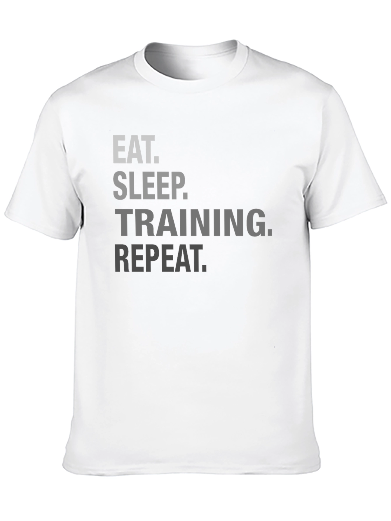 Eat Sleep Training Repeat Black T-Shirt