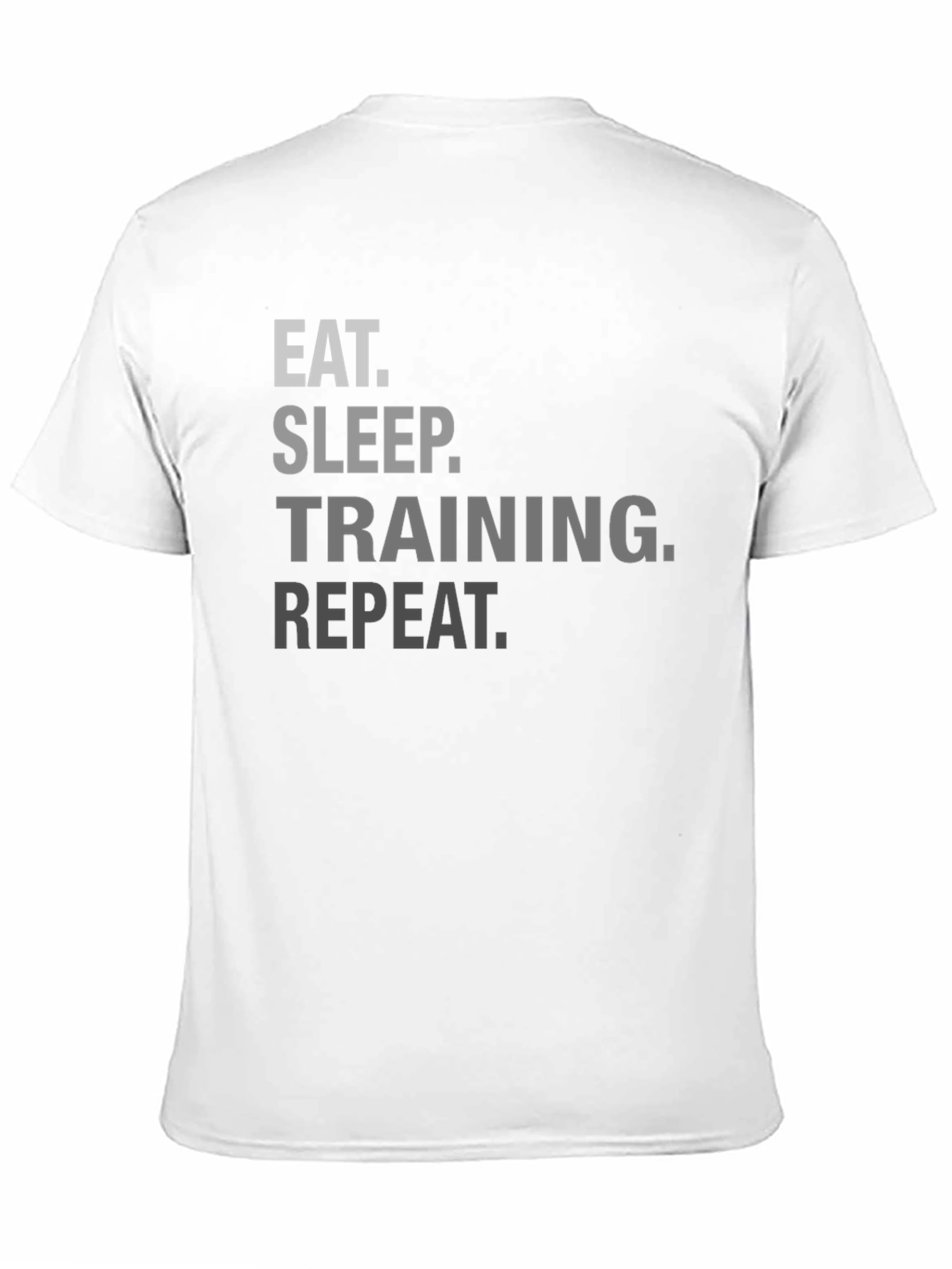 Eat Sleep Training Repeat Black T-Shirt
