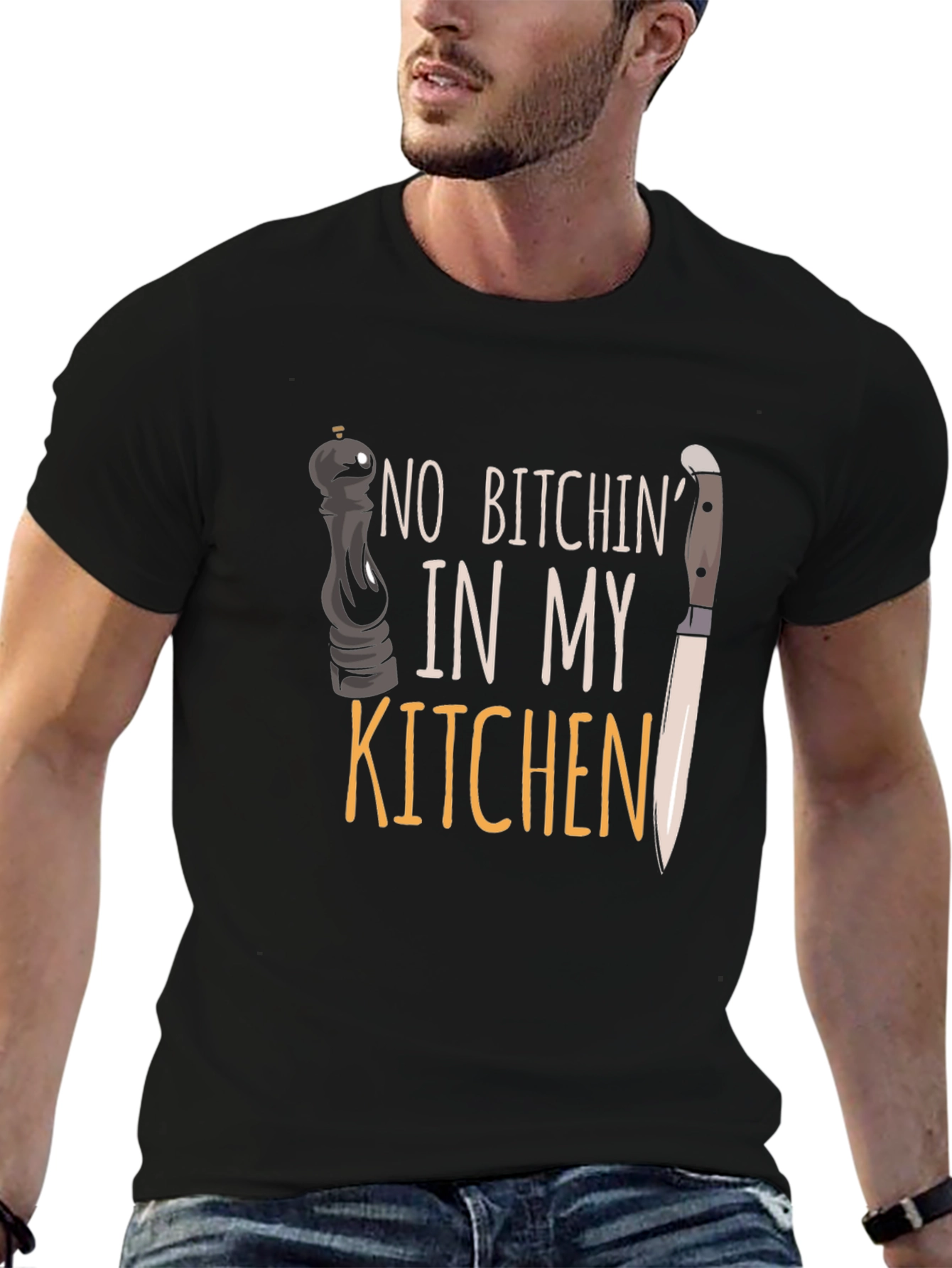 No Bitchin In My Kitchen Graphic T-Shirt