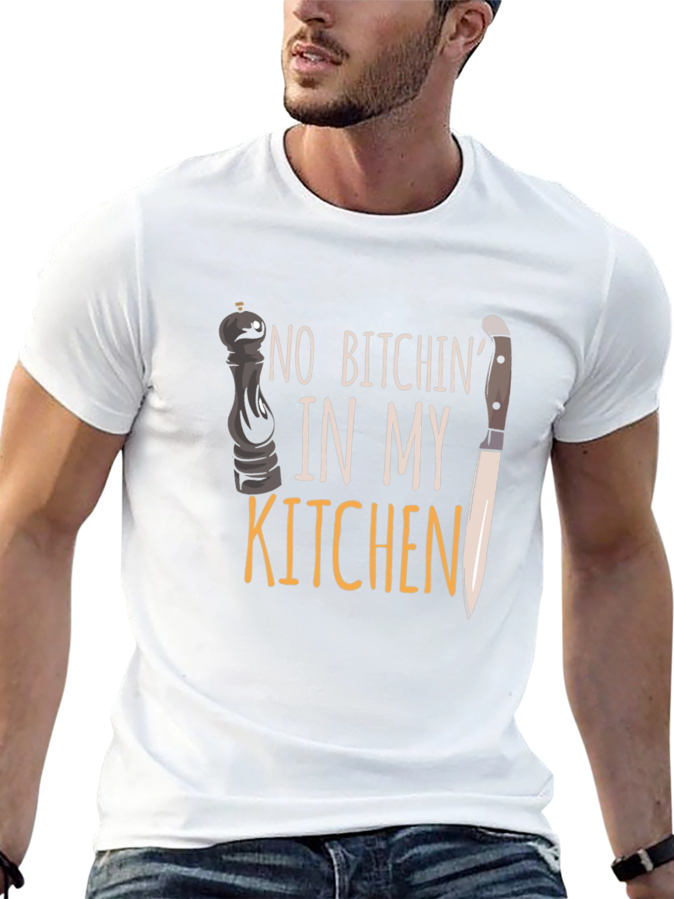 No Bitchin In My Kitchen Graphic T-Shirt