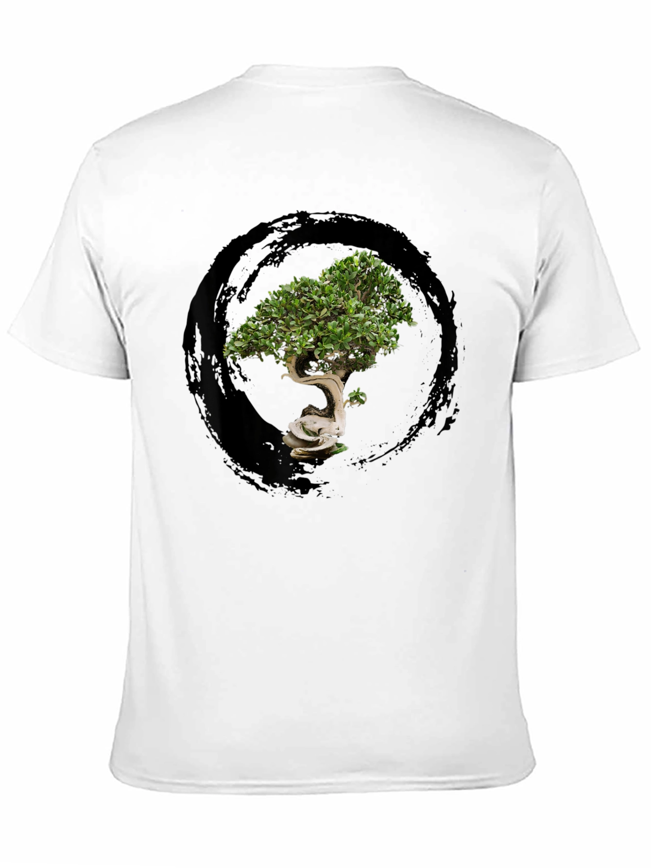 Bonsai Tree Graphic Tee - Zen Style