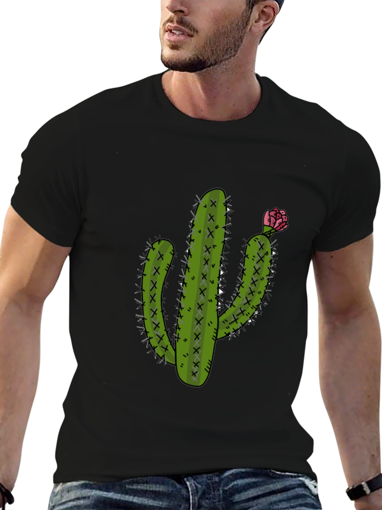 Cactus Graphic Tee - Cool Desert Style