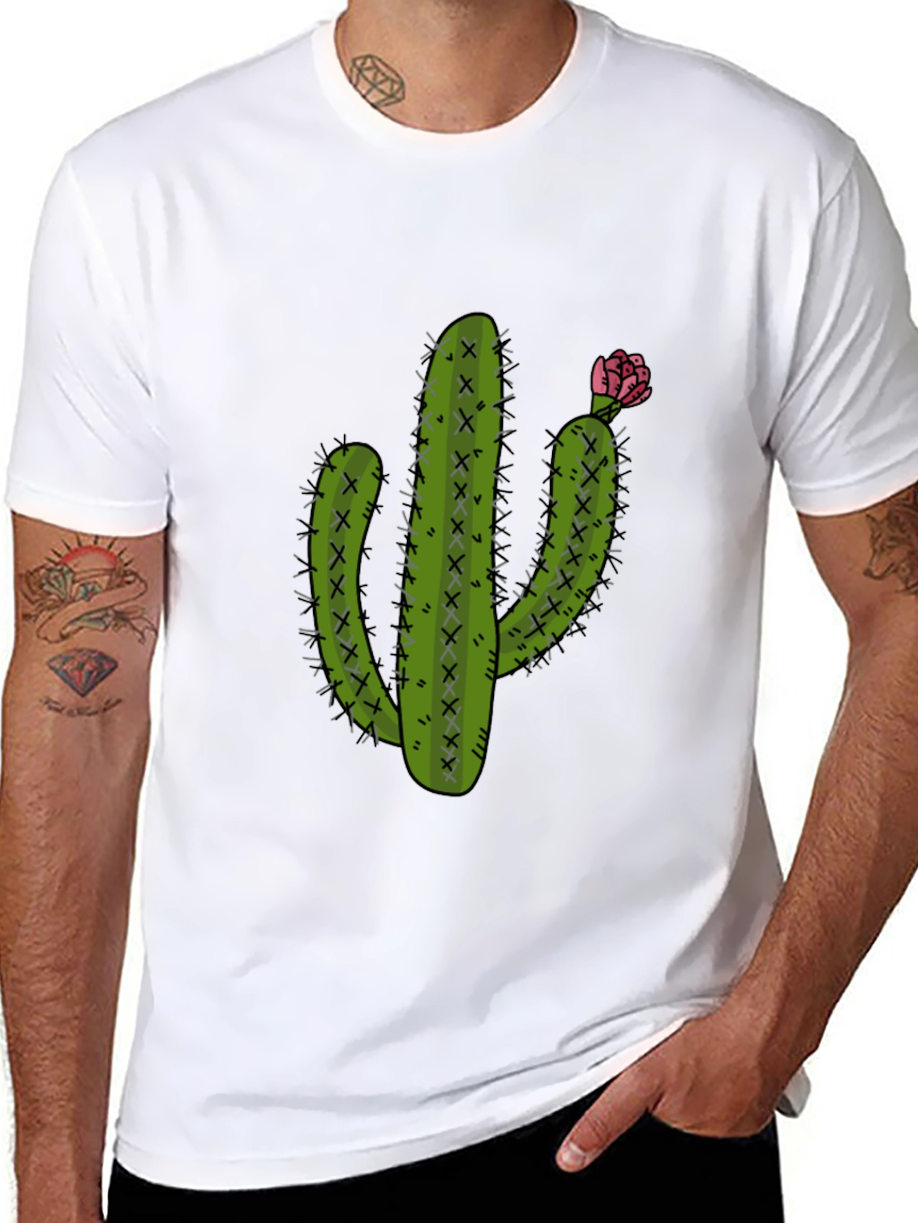 Cactus Graphic Tee - Cool Desert Style