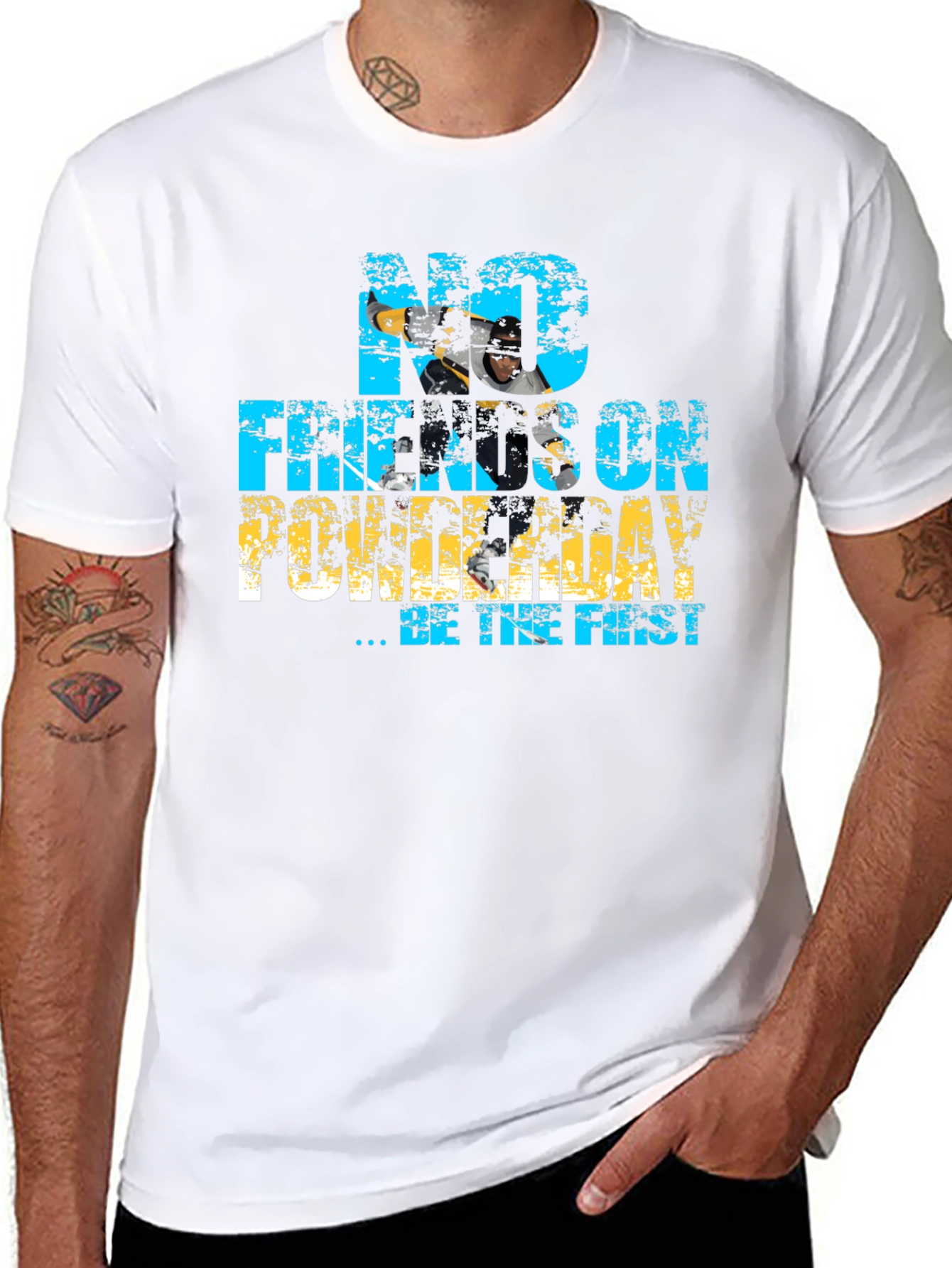No Freakin On Powderday T-Shirt