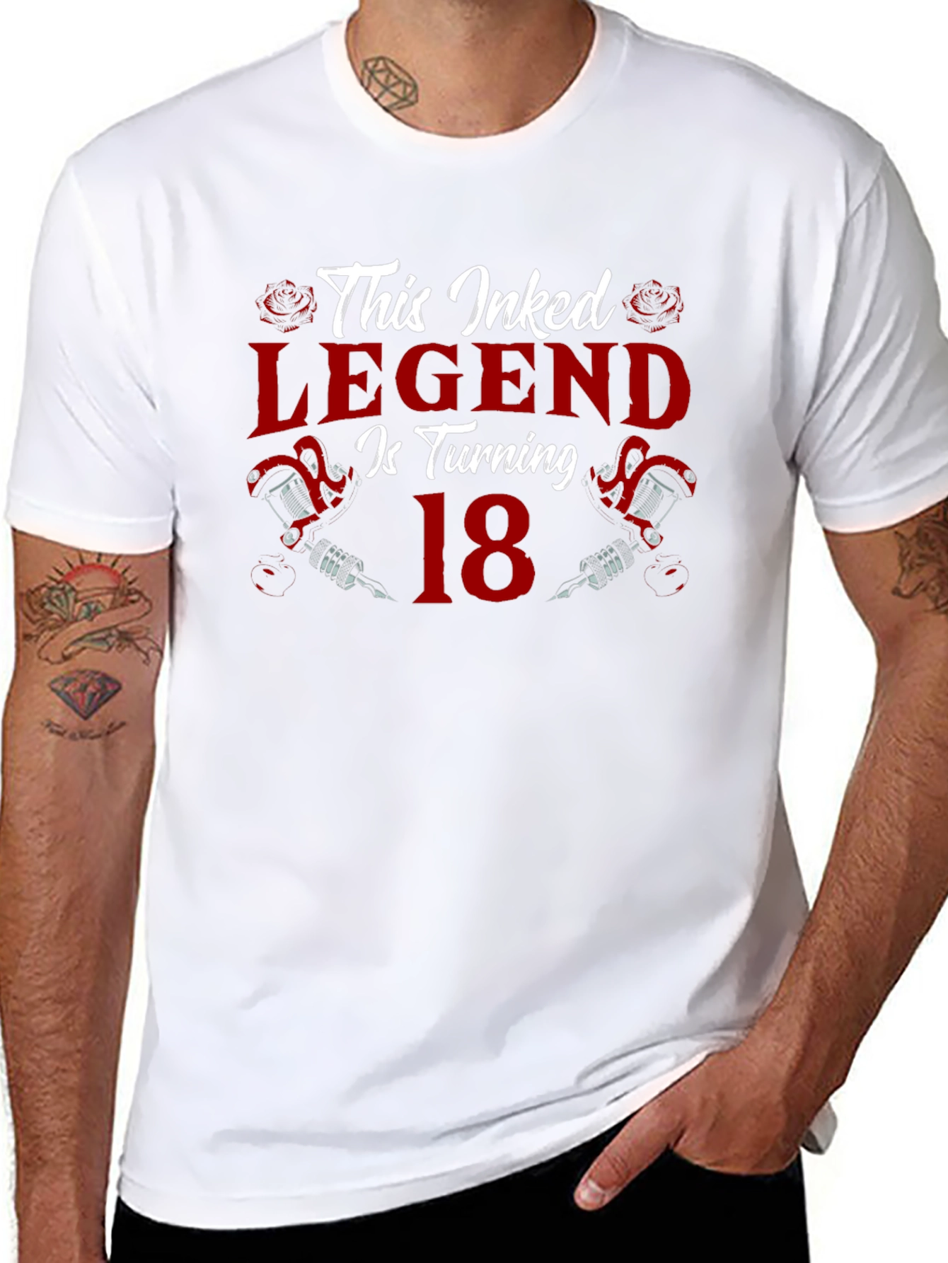 Inked Legend 18th Birthday T-Shirt