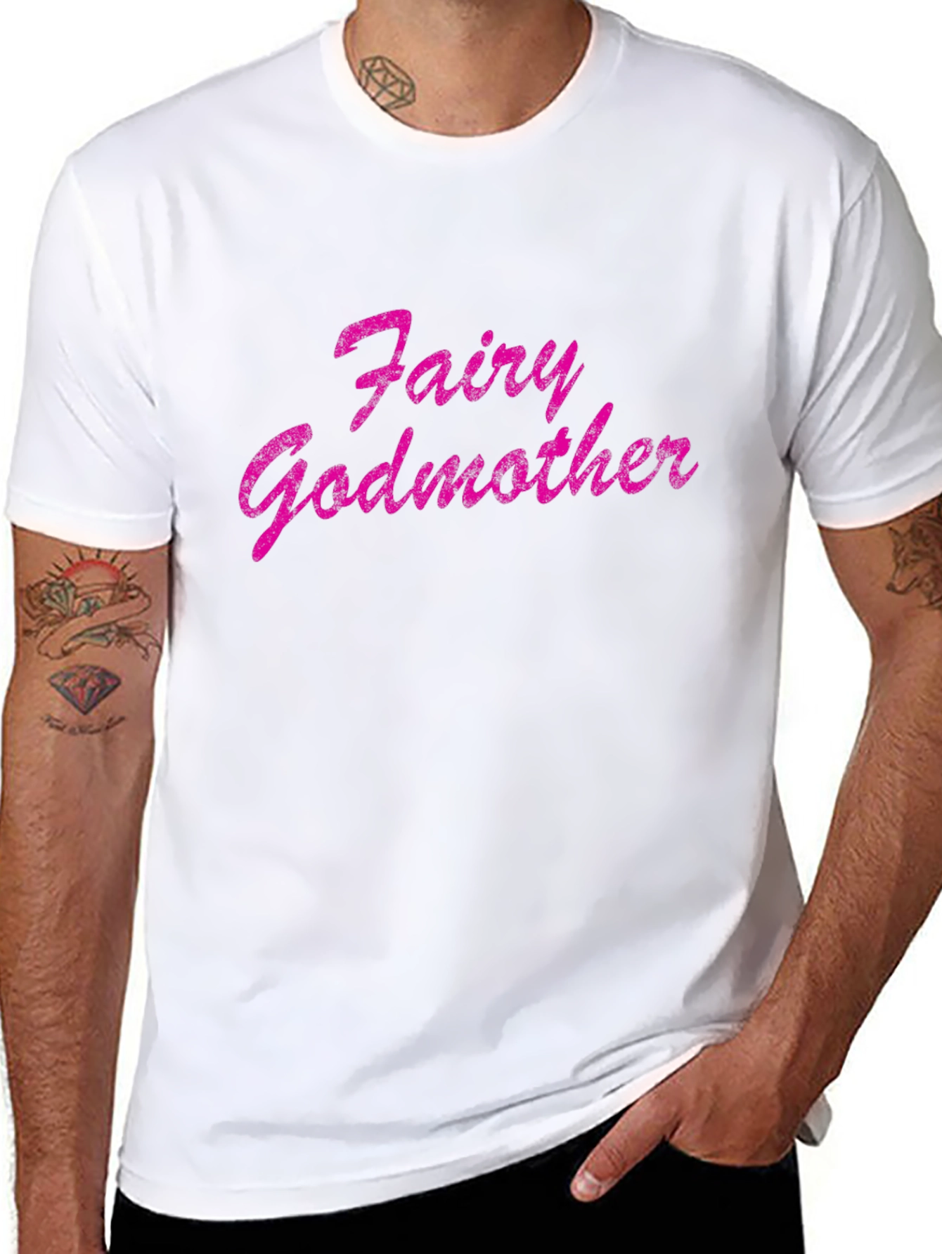 Fairy Godmother Graphic T-Shirt - Black