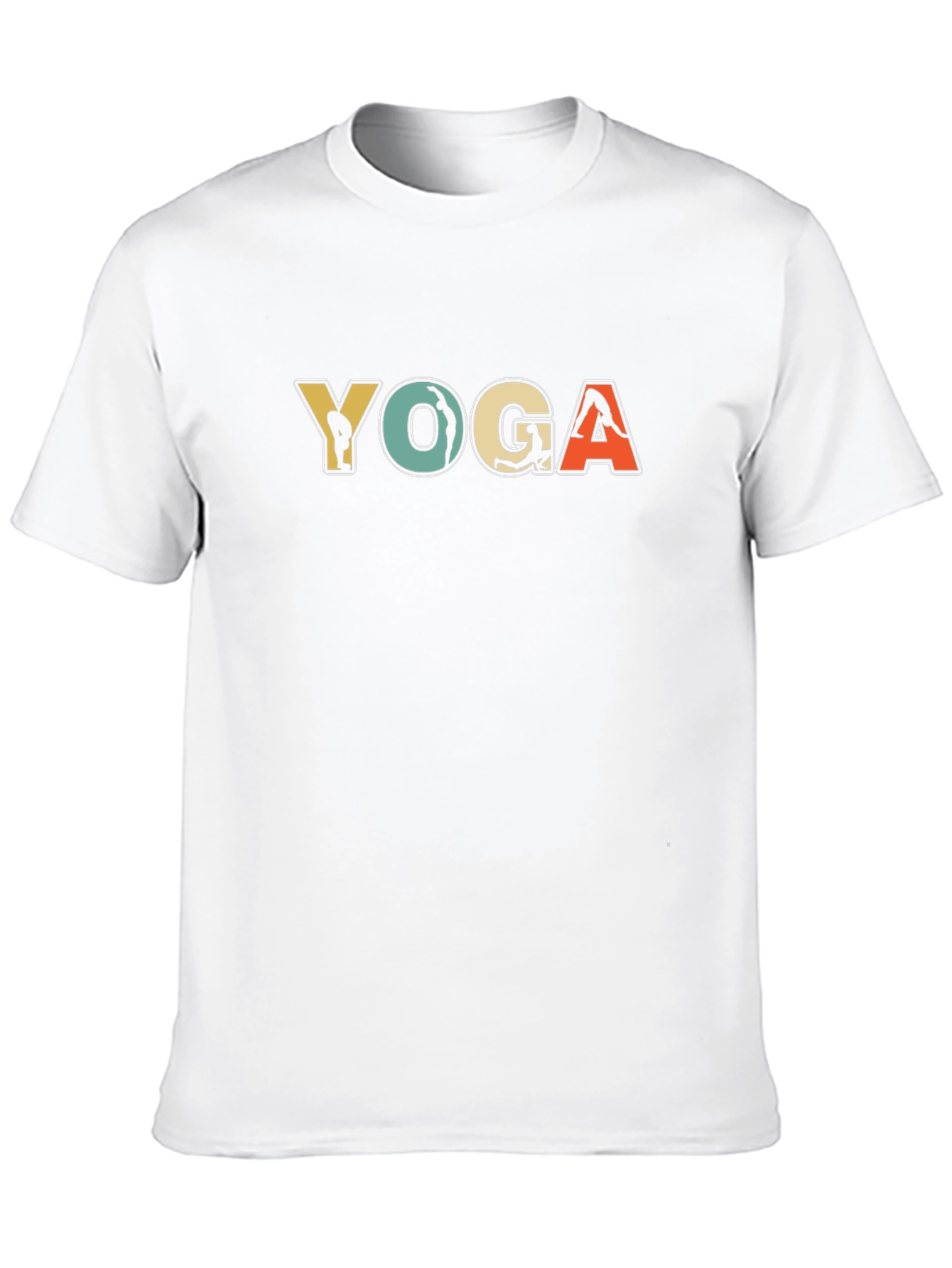 Yoga Graphic T-Shirt - Retro Design