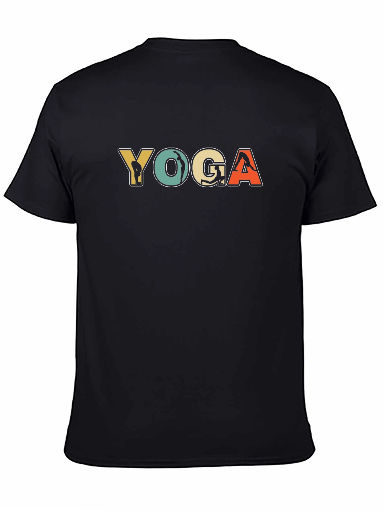 Yoga Graphic T-Shirt - Retro Design