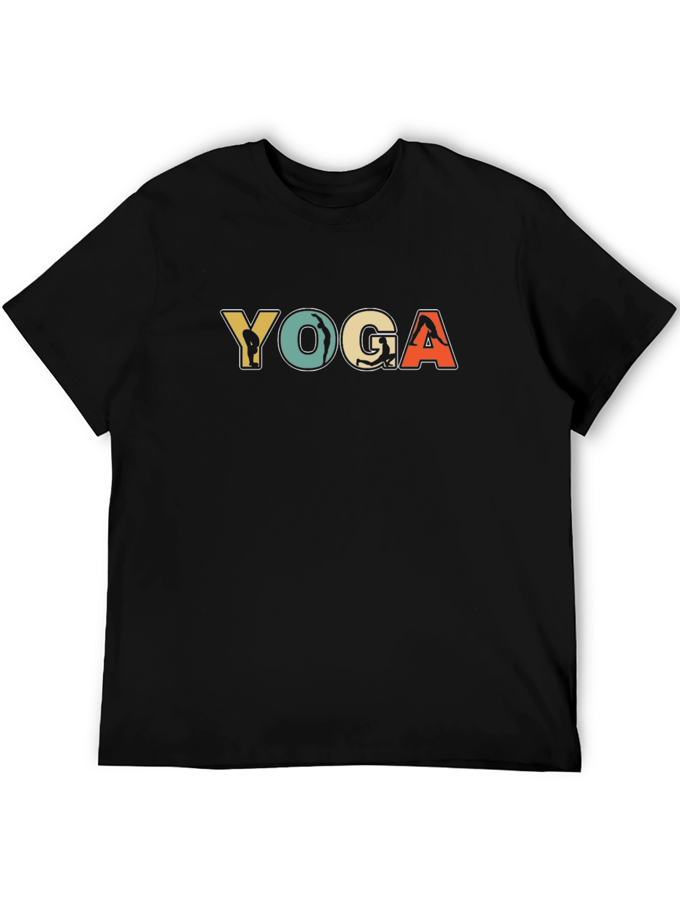 Yoga Graphic T-Shirt - Retro Design