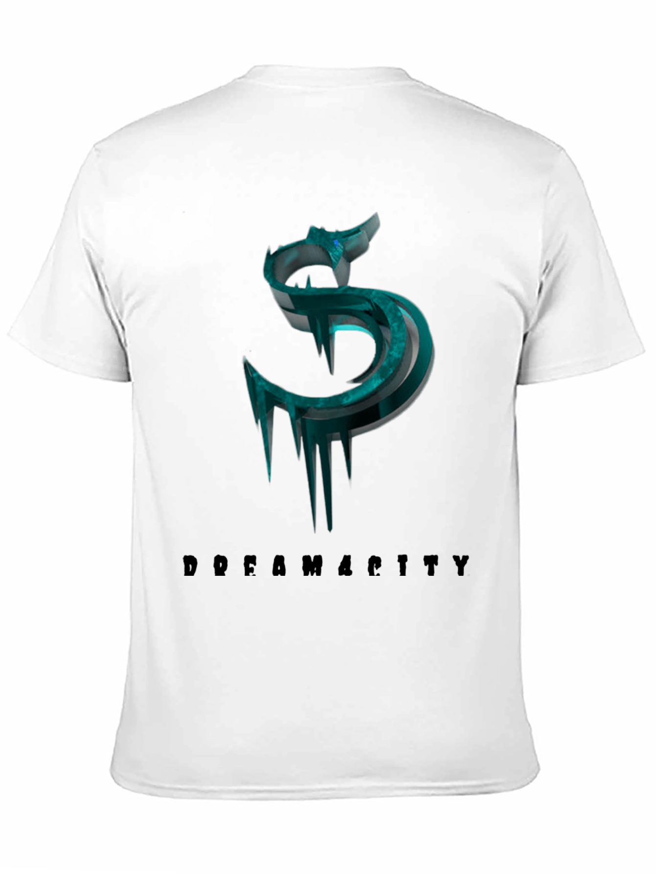 Dream City Black Tee with Graphic Design