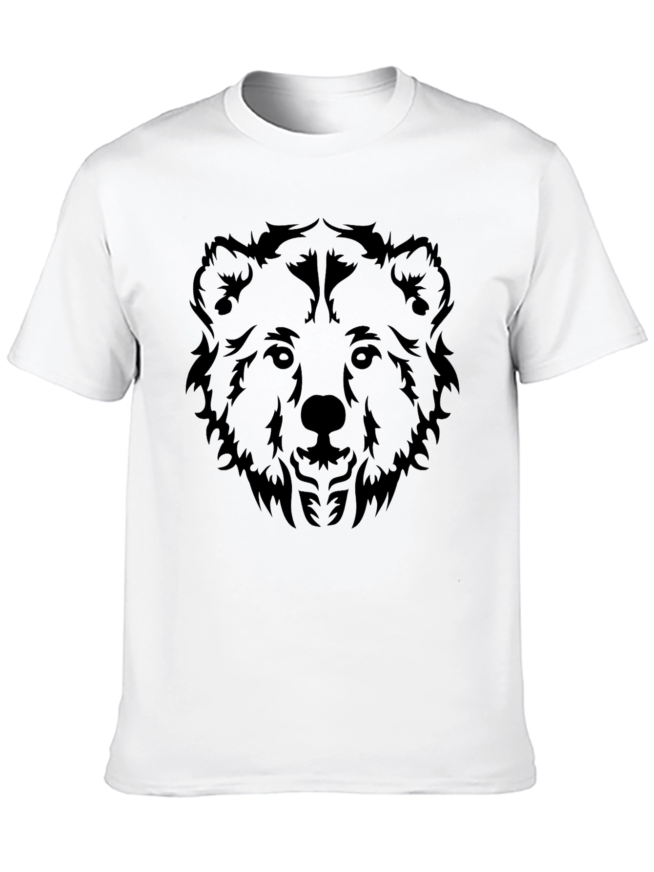 Bear Graphic Tee - Black T-Shirt