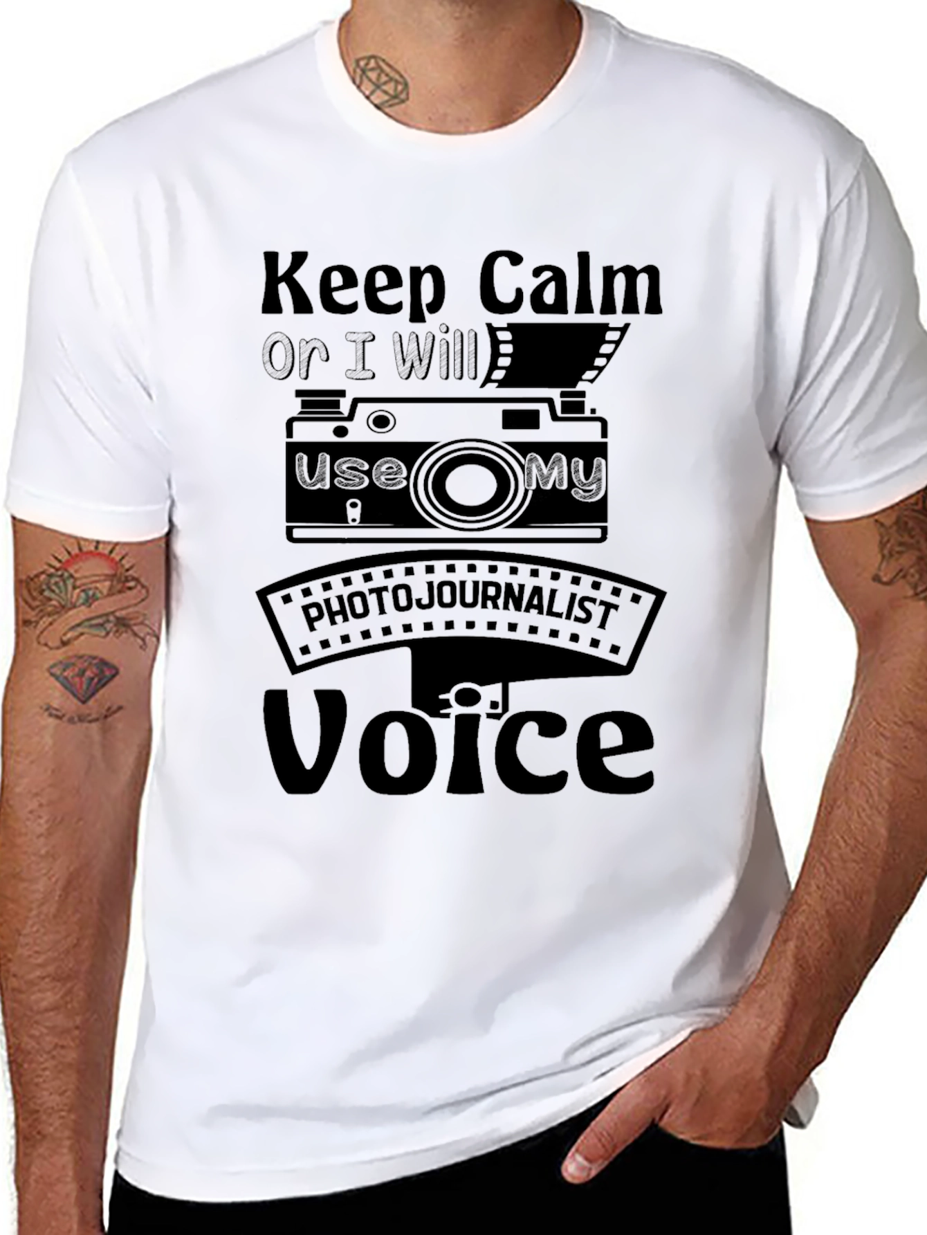 Keep Calm Photojournalist T-Shirt