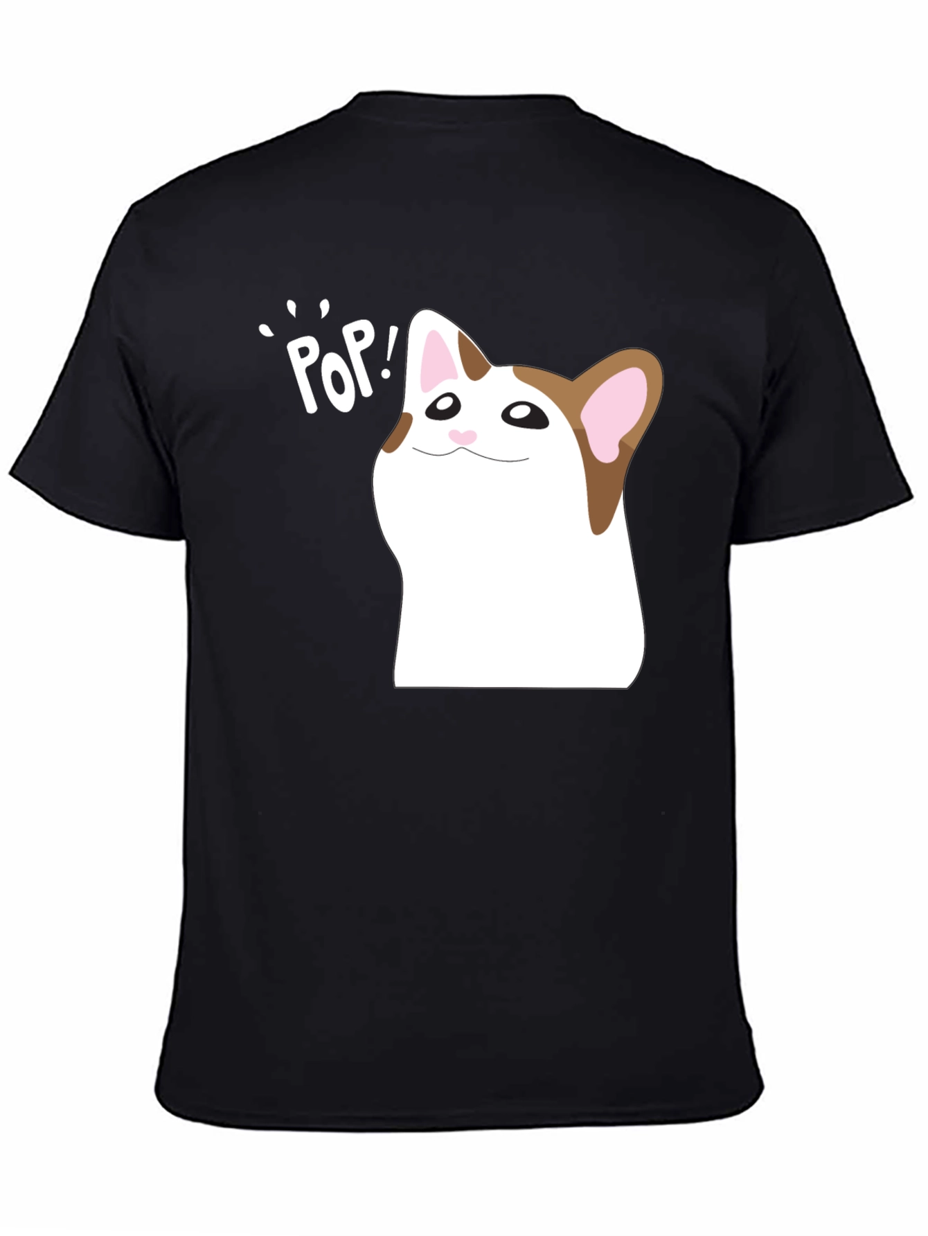 Pop Cat Meme T-Shirt - Hilarious Viral Cat Tee