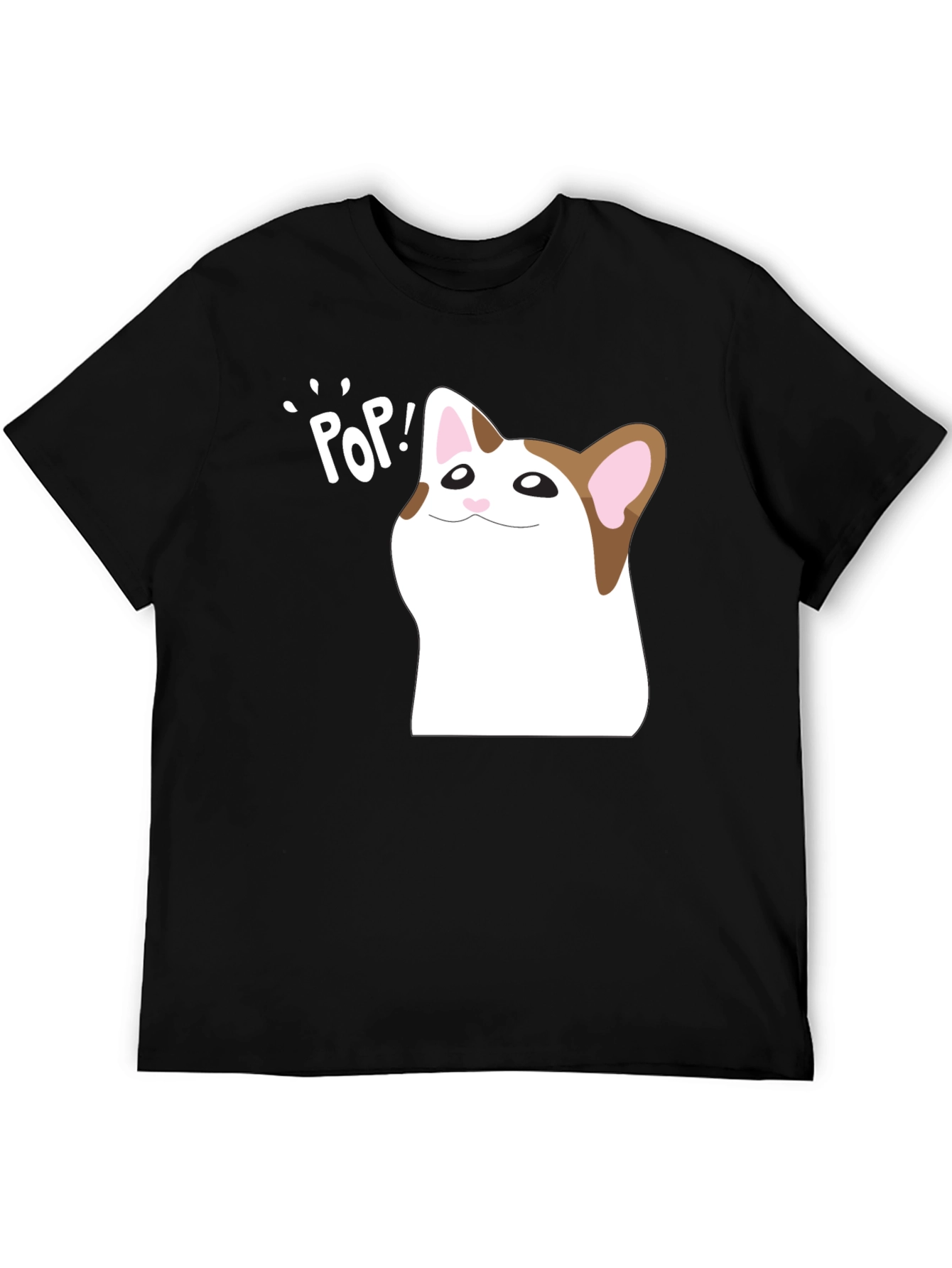 Pop Cat Meme T-Shirt - Hilarious Viral Cat Tee