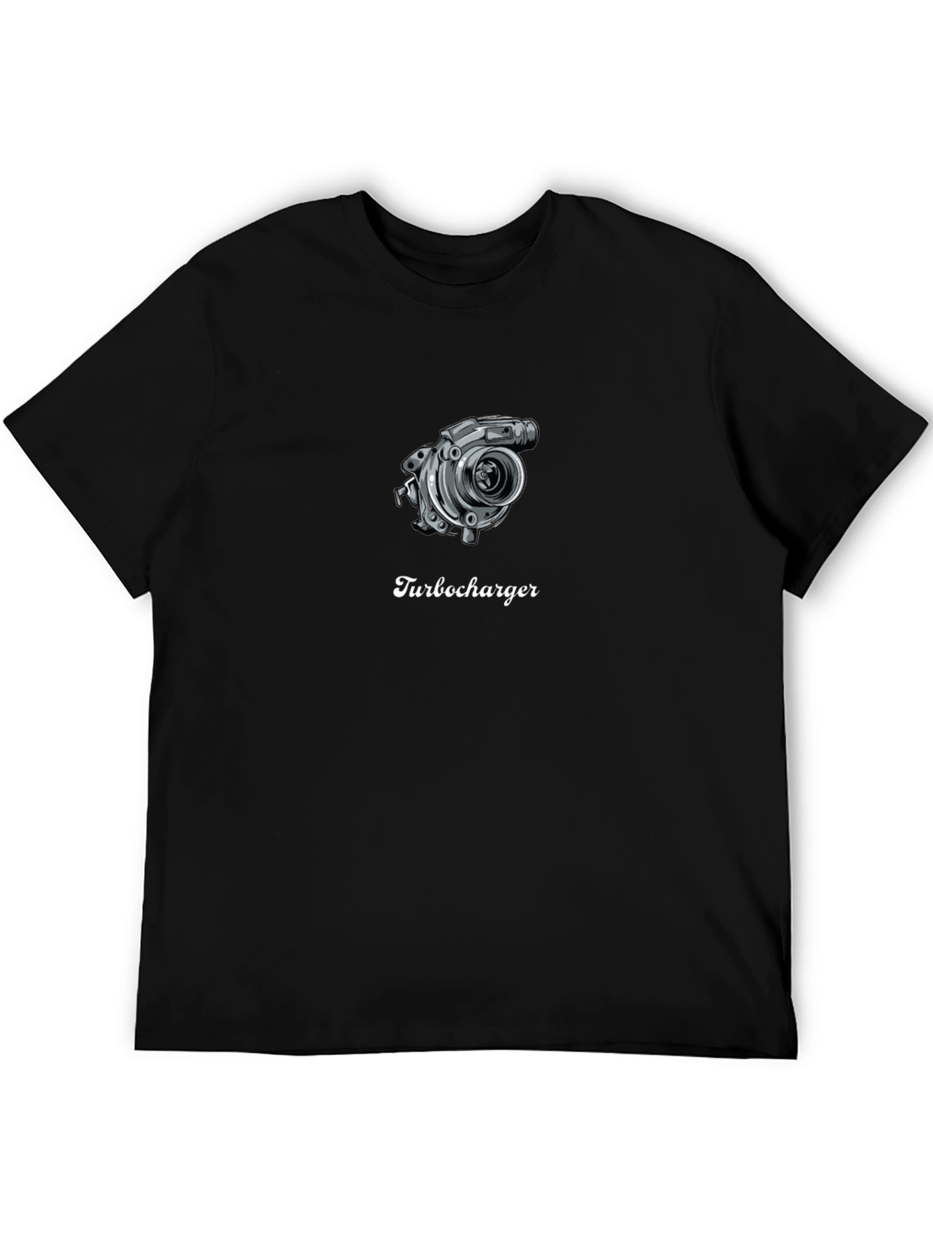 Turbocharger Graphic Tee - Automotive Enthusiast Shirt
