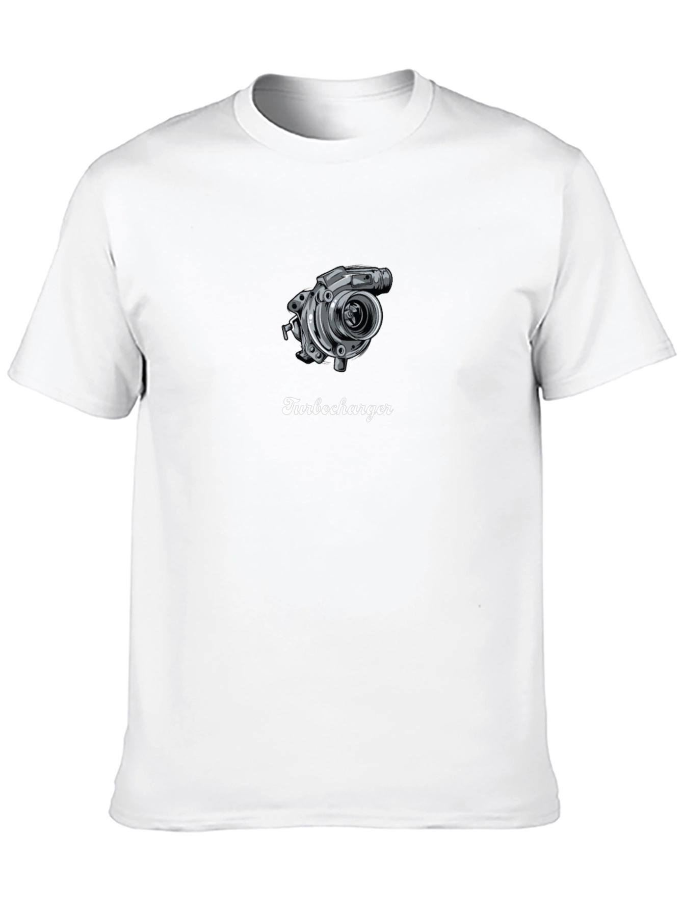 Turbocharger Graphic Tee - Automotive Enthusiast Shirt