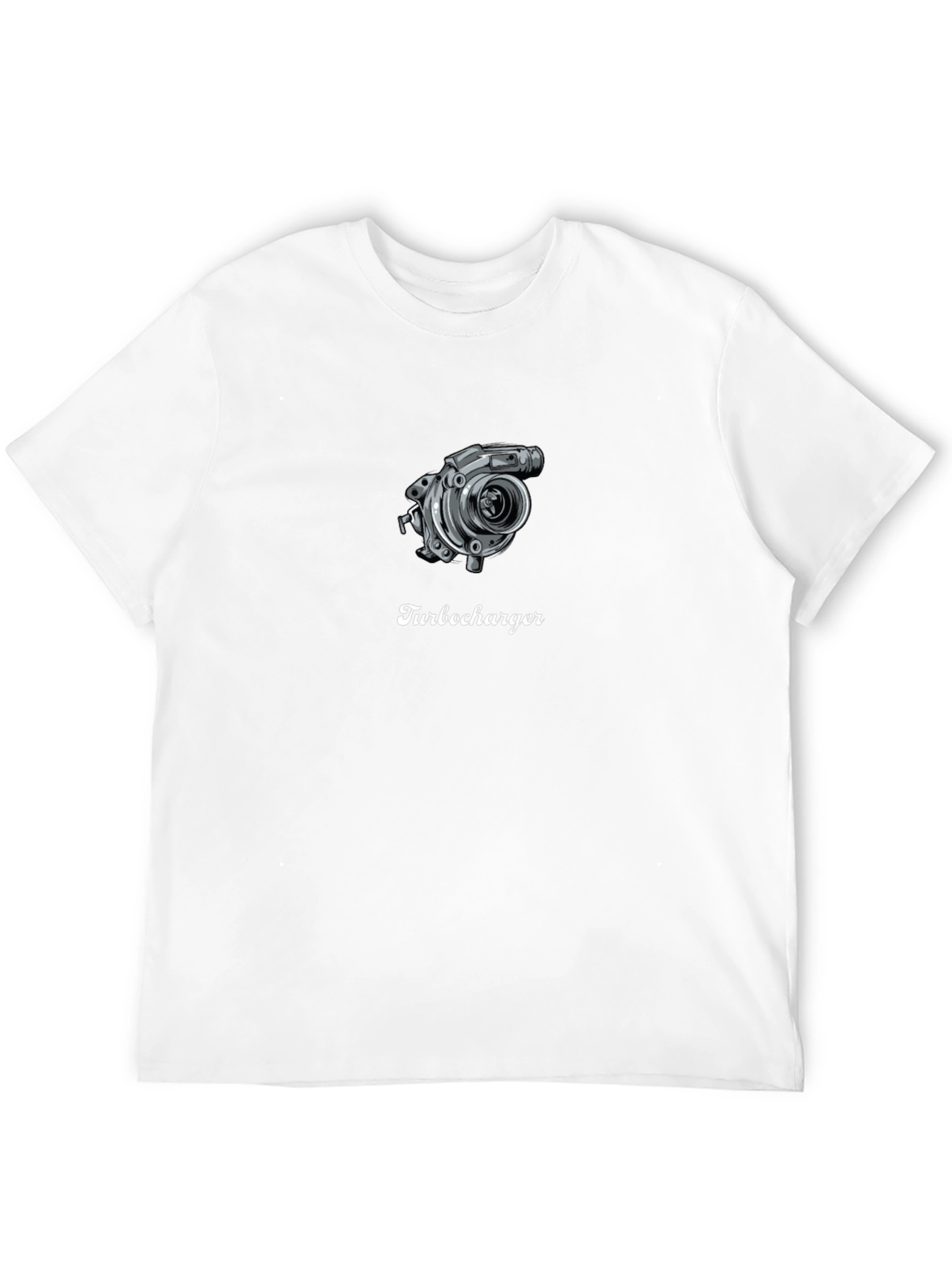 Turbocharger Graphic Tee - Automotive Enthusiast Shirt