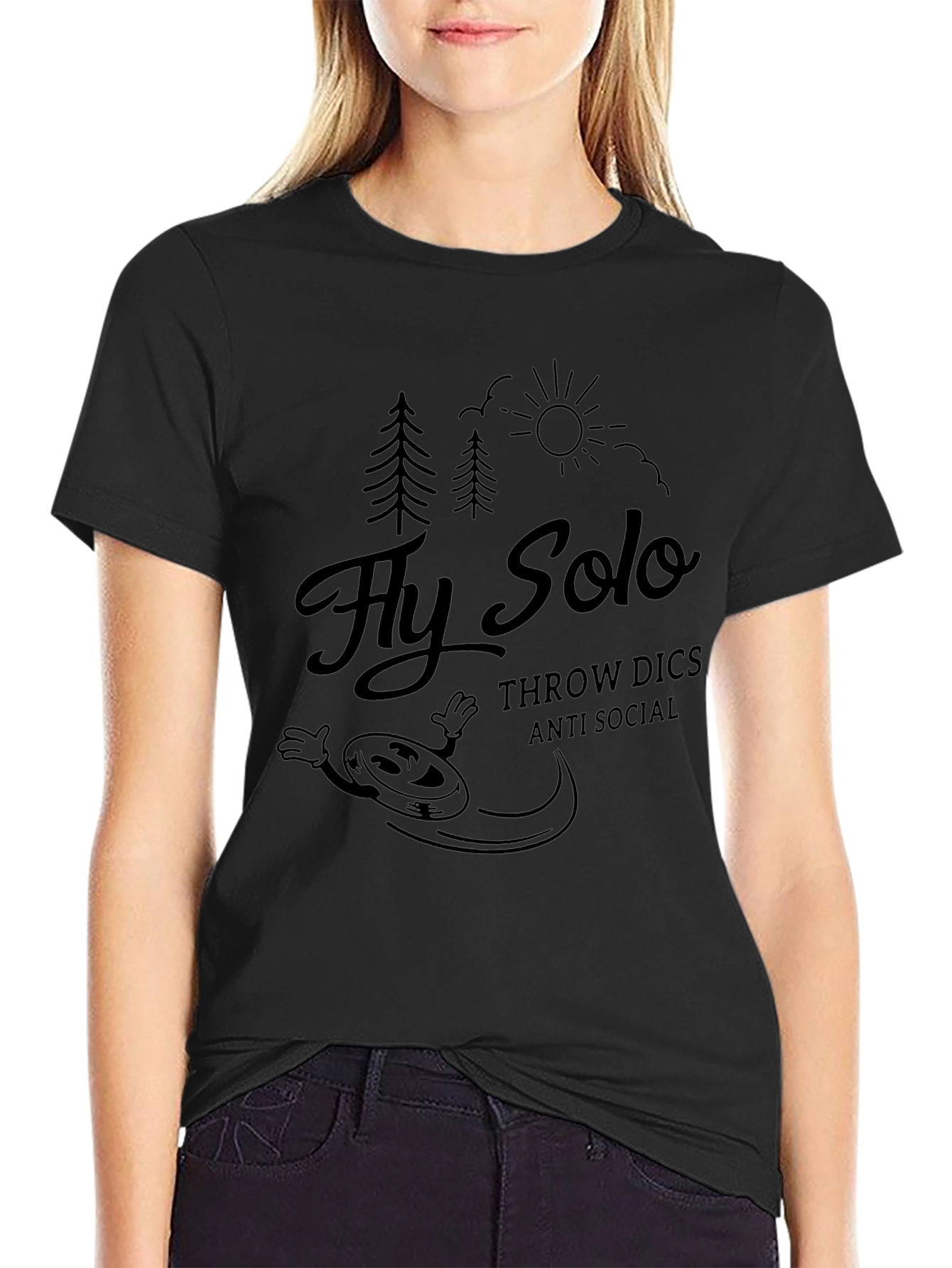 Fly Solo Disc Golf T-Shirt